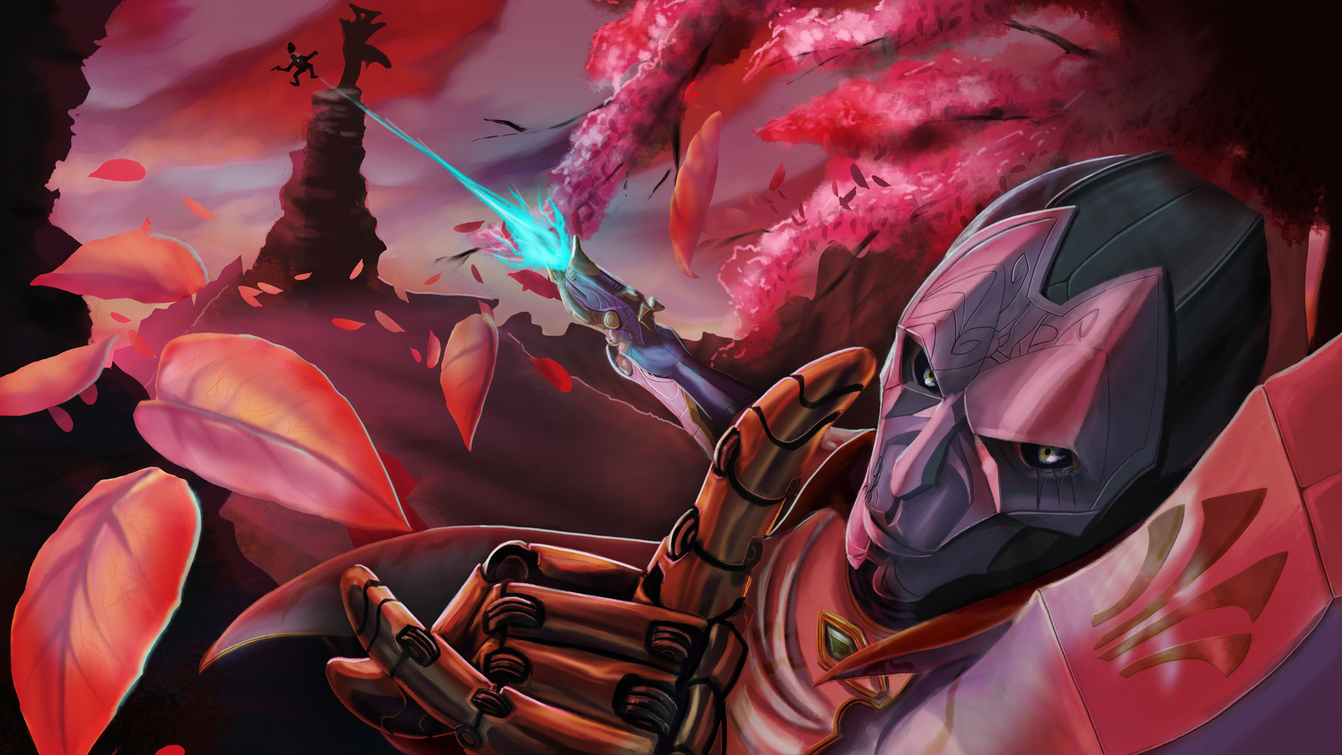 League Of Legend Jhin Fan Art - HD Wallpaper 