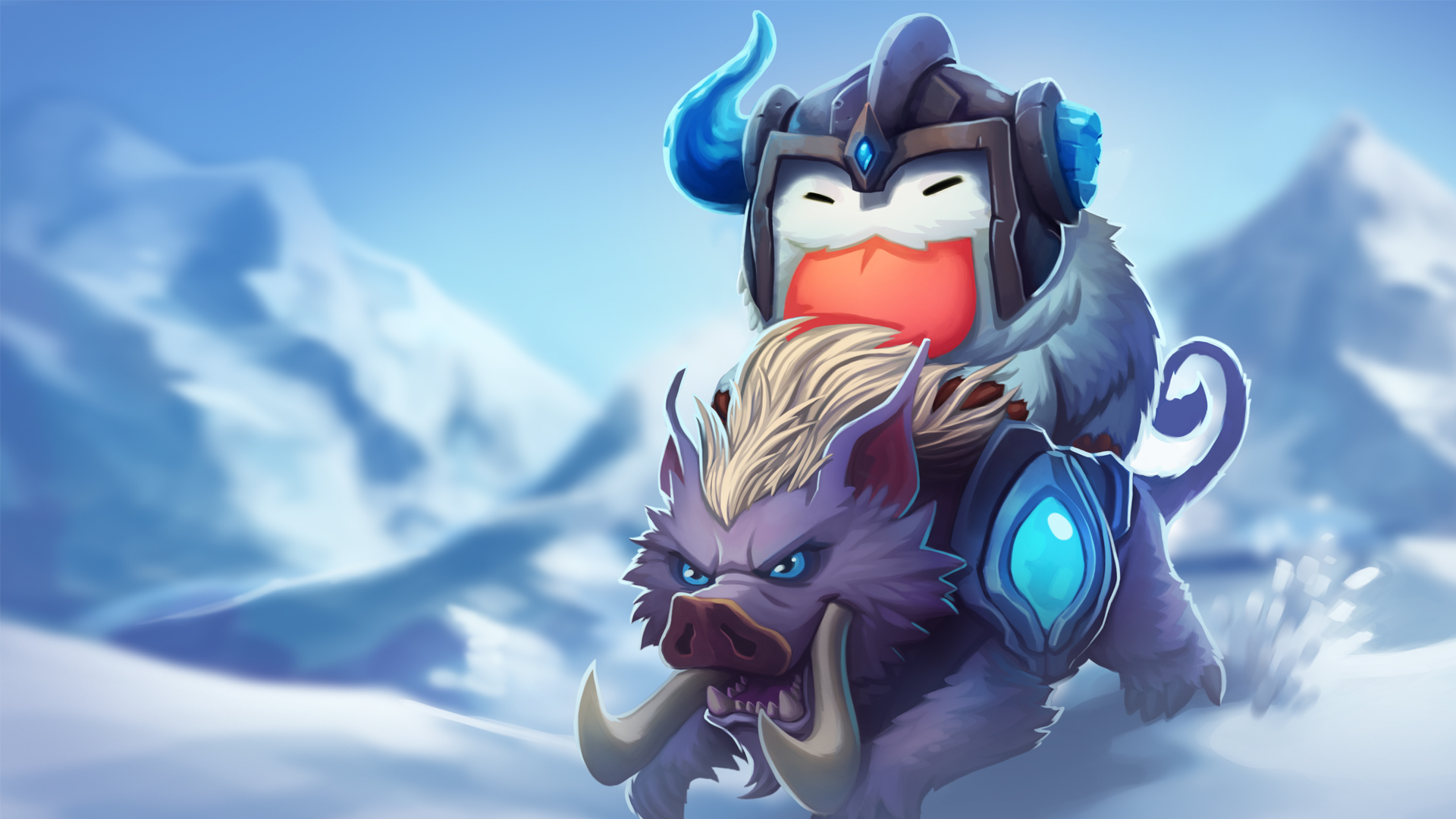 League Of Legends Poro Sejuani - HD Wallpaper 