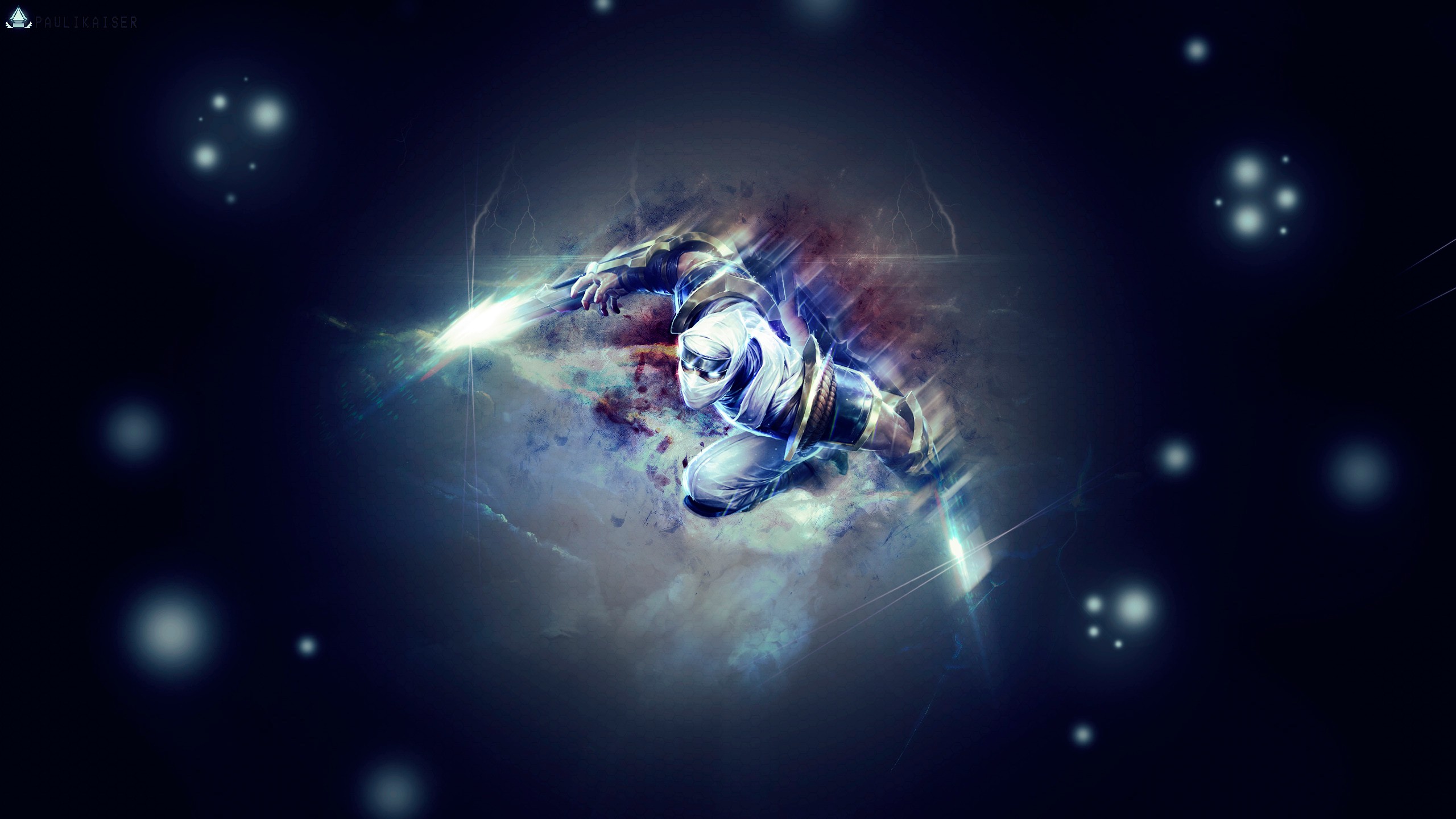 Shockblade Zed By Paulikaiser Hd Wallpaper Fan Art - League Of Legends - HD Wallpaper 