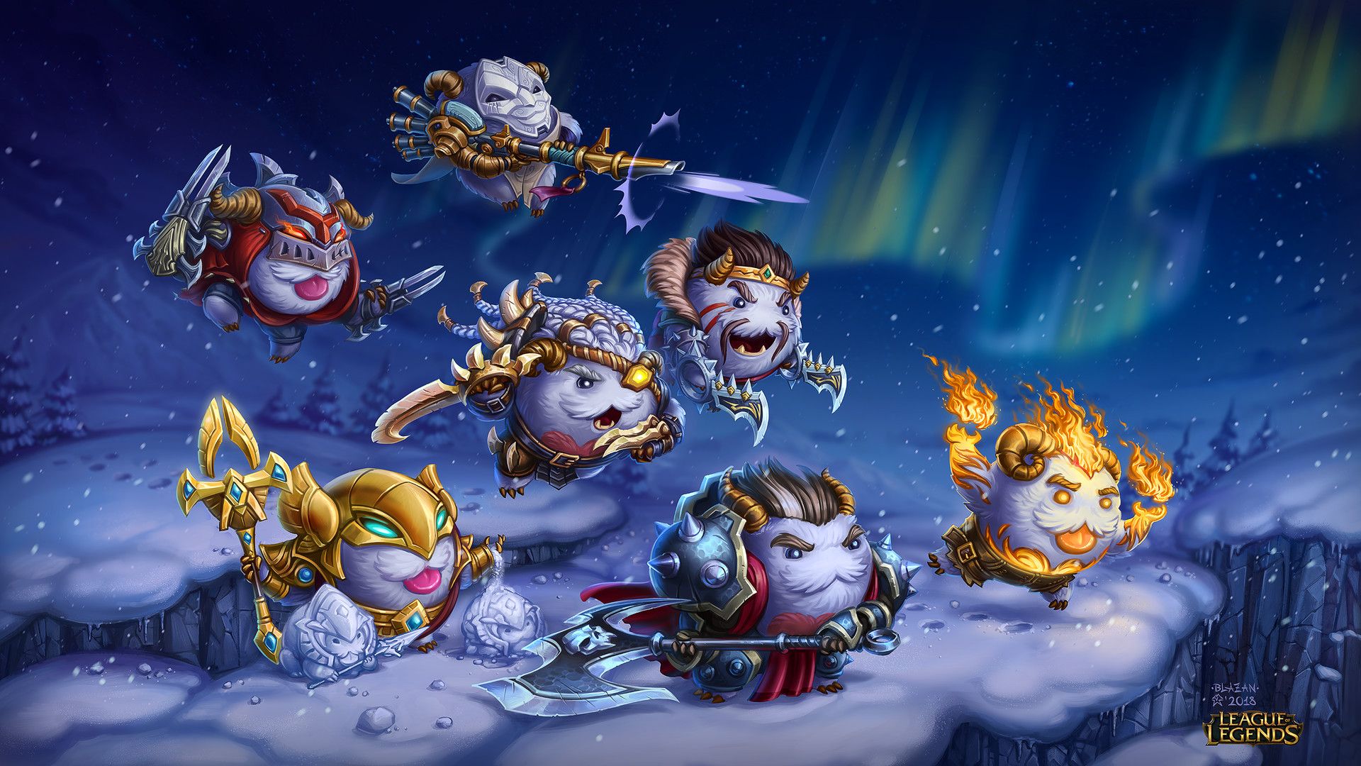 All Lol Champions Poro - HD Wallpaper 