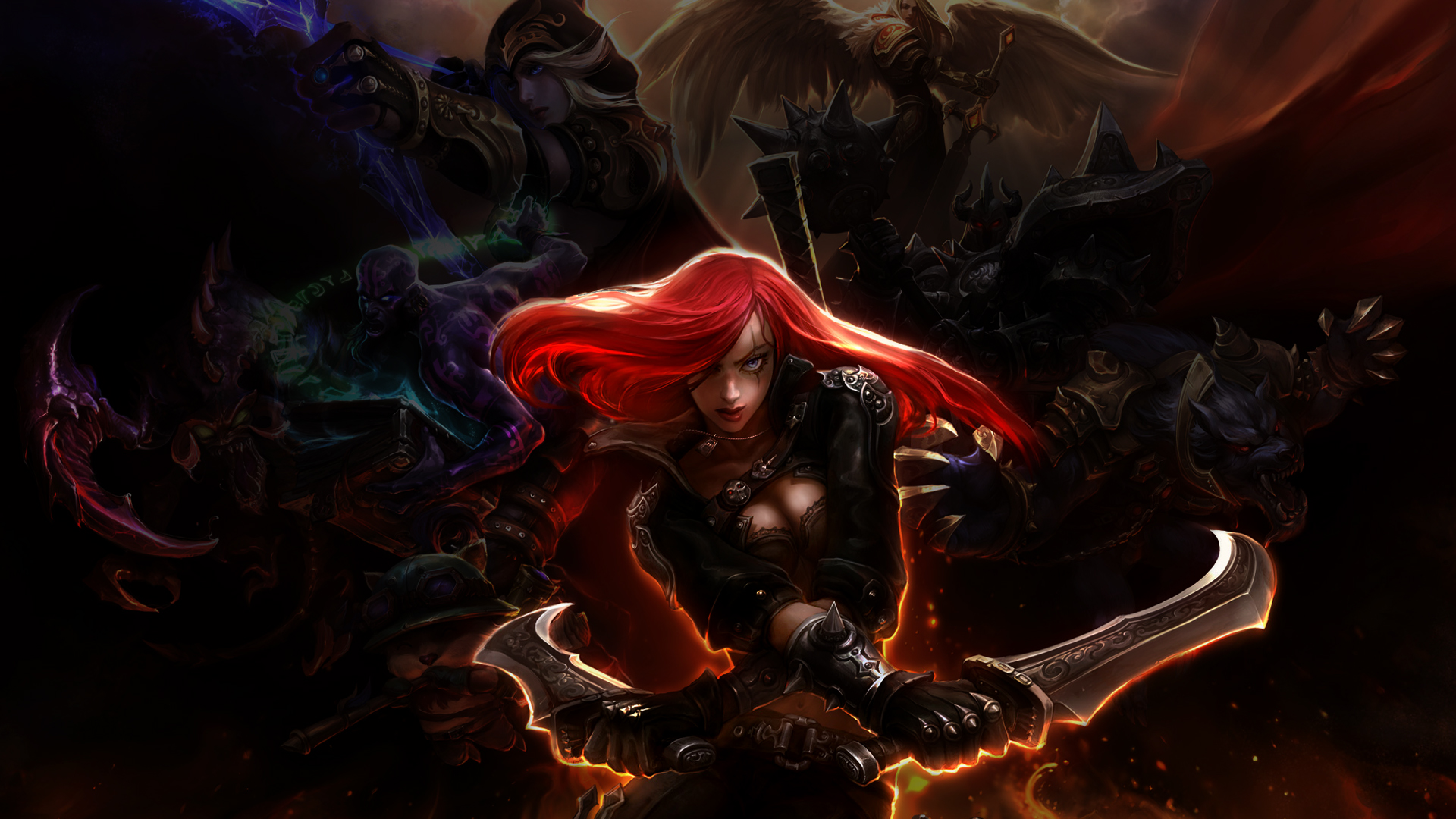 League Of Legends Katarina Deviant - HD Wallpaper 