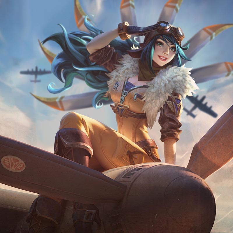 Aviator Irelia S Wallpaper Engine - Aviator Irelia Splash 2018 - HD Wallpaper 