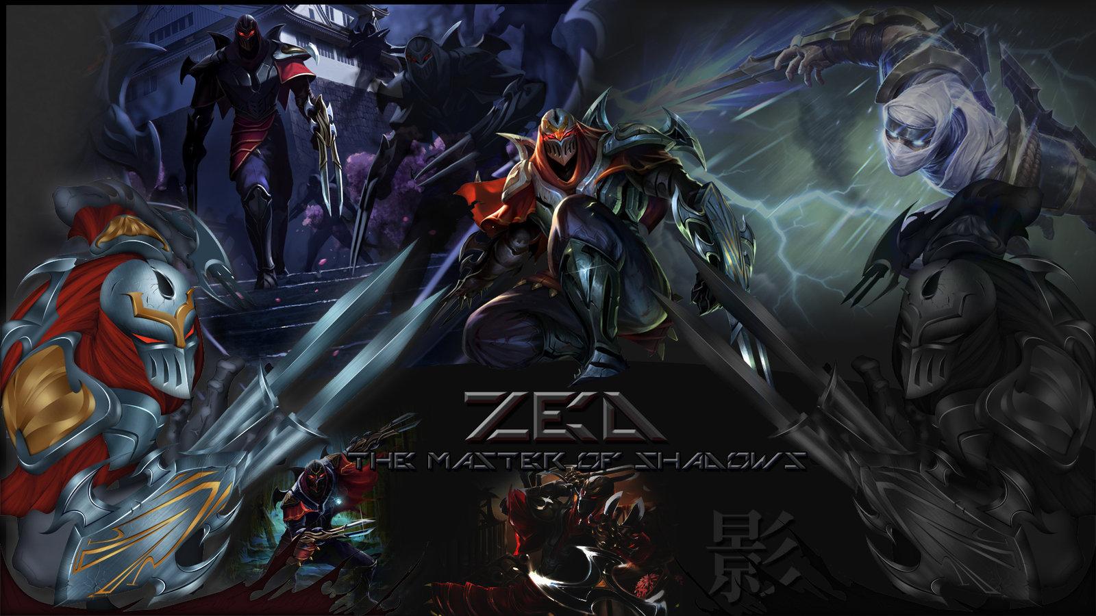 Zed Wallpapers Backgrounds Images Pictures - League Of Legends Zed Place -  1600x900 Wallpaper 
