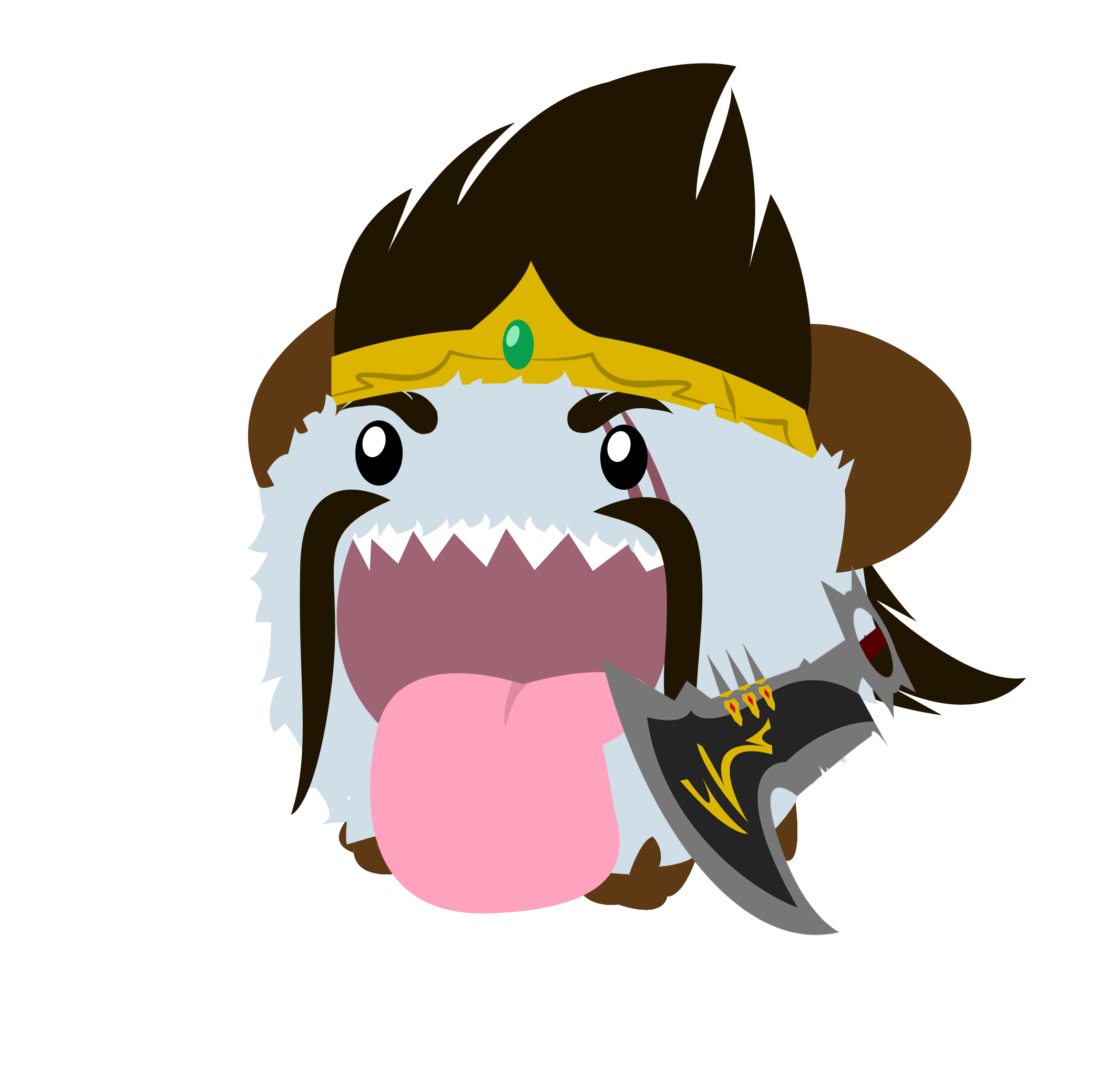 Draven Poro By Dukeofdunkshire Hd Wallpaper Fan Art - Poro Draven - HD Wallpaper 