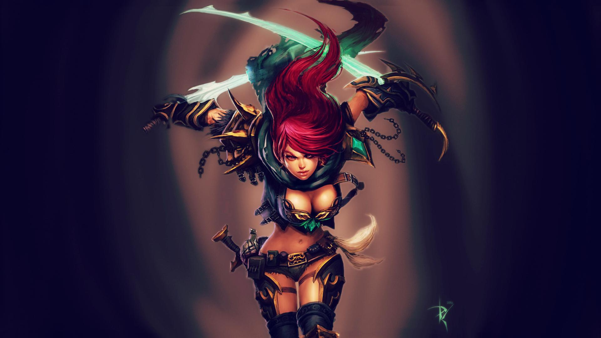 League Of Legends Top Hd Wallpapers Poro Champions - League Of Legends Katarina Hoodie - HD Wallpaper 