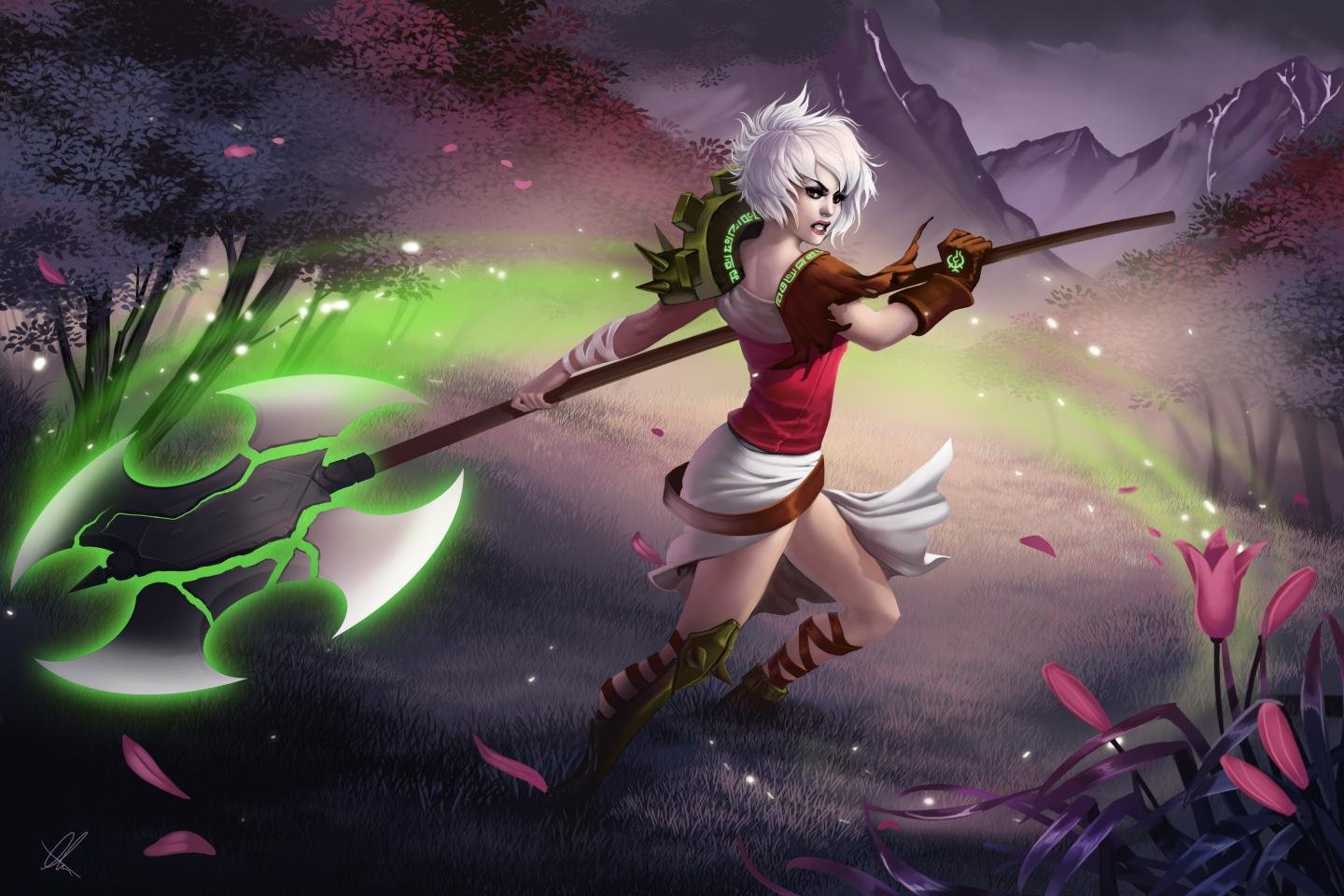 High Resolution Riven Hd Wallpaper Id - Riven Fan Art - HD Wallpaper 