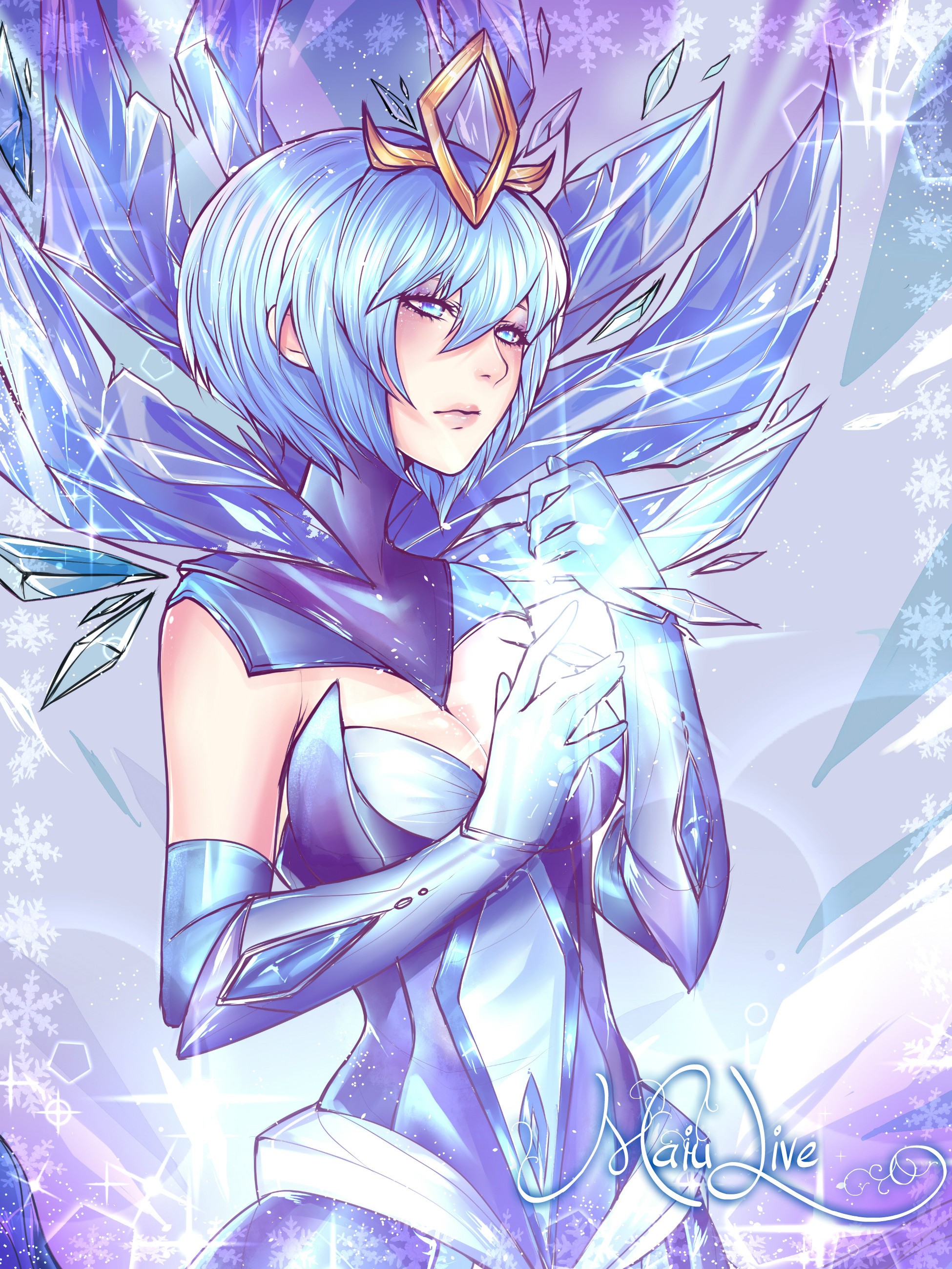 Elementalist Lux By Maiulive (4) Hd Wallpaper Background - HD Wallpaper 