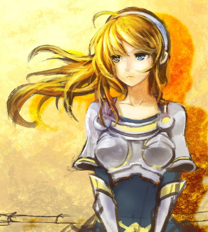 League Of Legends, Lux , Long Hair, Blonde, Hd Wallpaper - League Of Legends Lux Anime - HD Wallpaper 