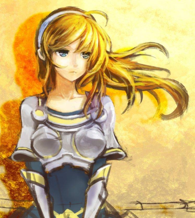 League Of Legends Lux Long Hair Blonde Artwork Video - Anime - HD Wallpaper 