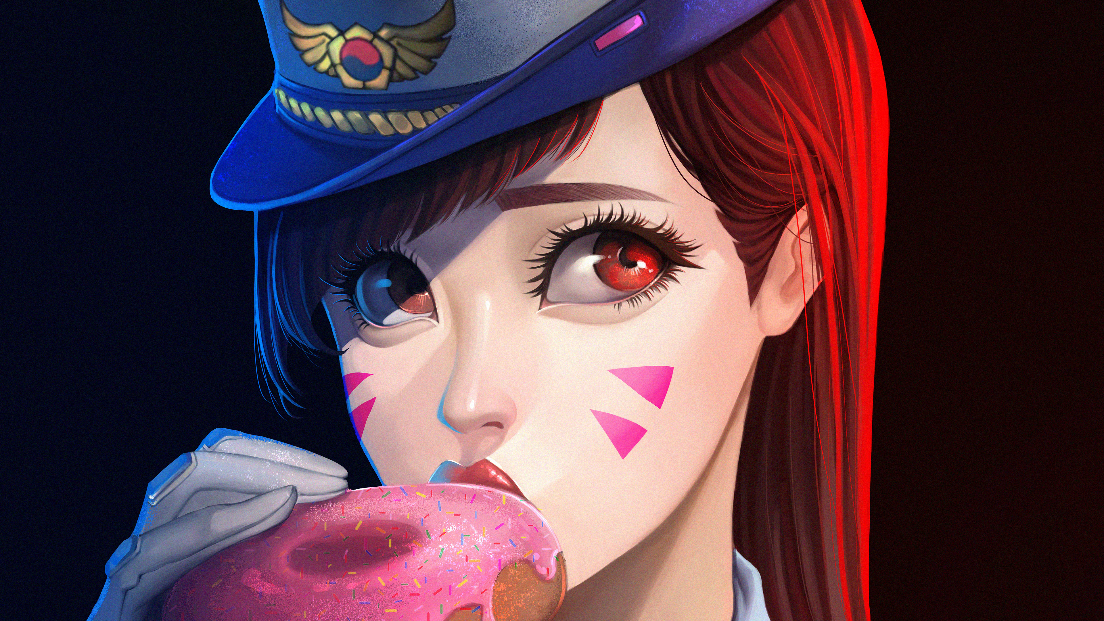 Officer D Va - HD Wallpaper 