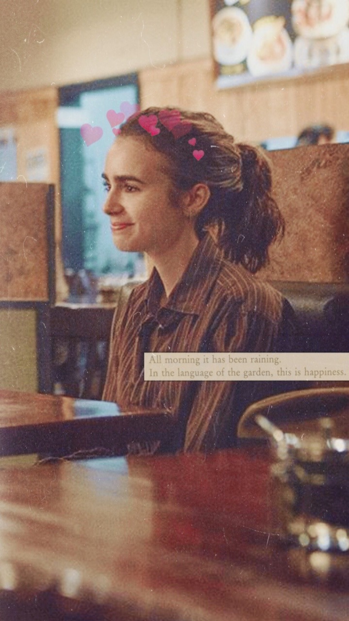 Lily Collins Lockscreen - HD Wallpaper 
