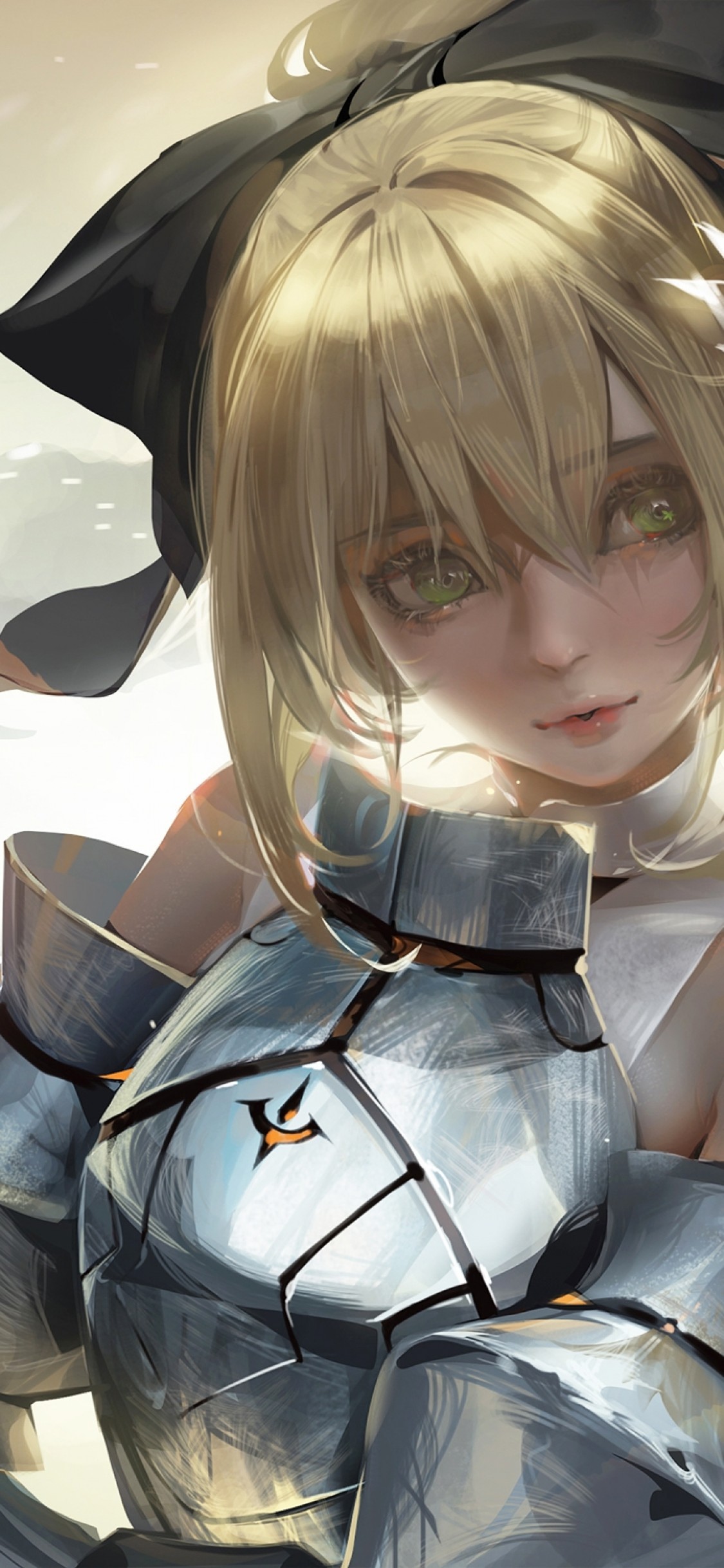 Fate Grand Order, Saber Lily, Blonde, Armor, Sword, - Сейбер Лили - HD Wallpaper 