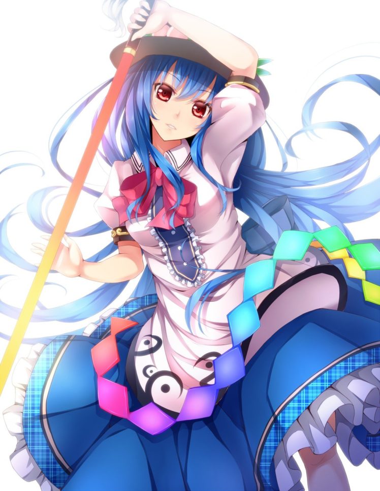 Tenshi Hinanawi Zerochan - HD Wallpaper 