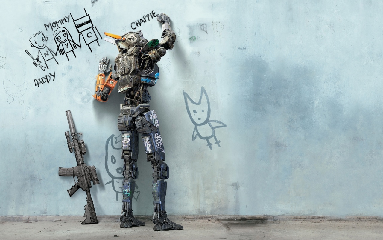 Chappie Movie - Youtube Cover Photo Movie - HD Wallpaper 
