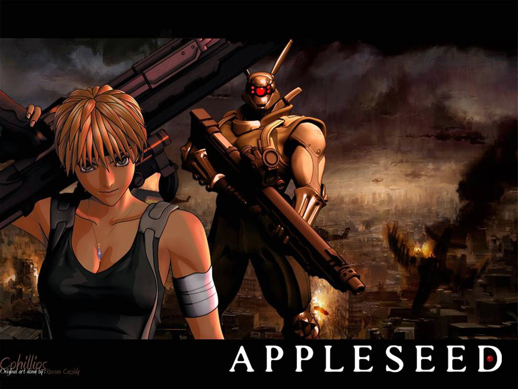 Appleseed Anime - Fondo de pantalla de 1024x768 