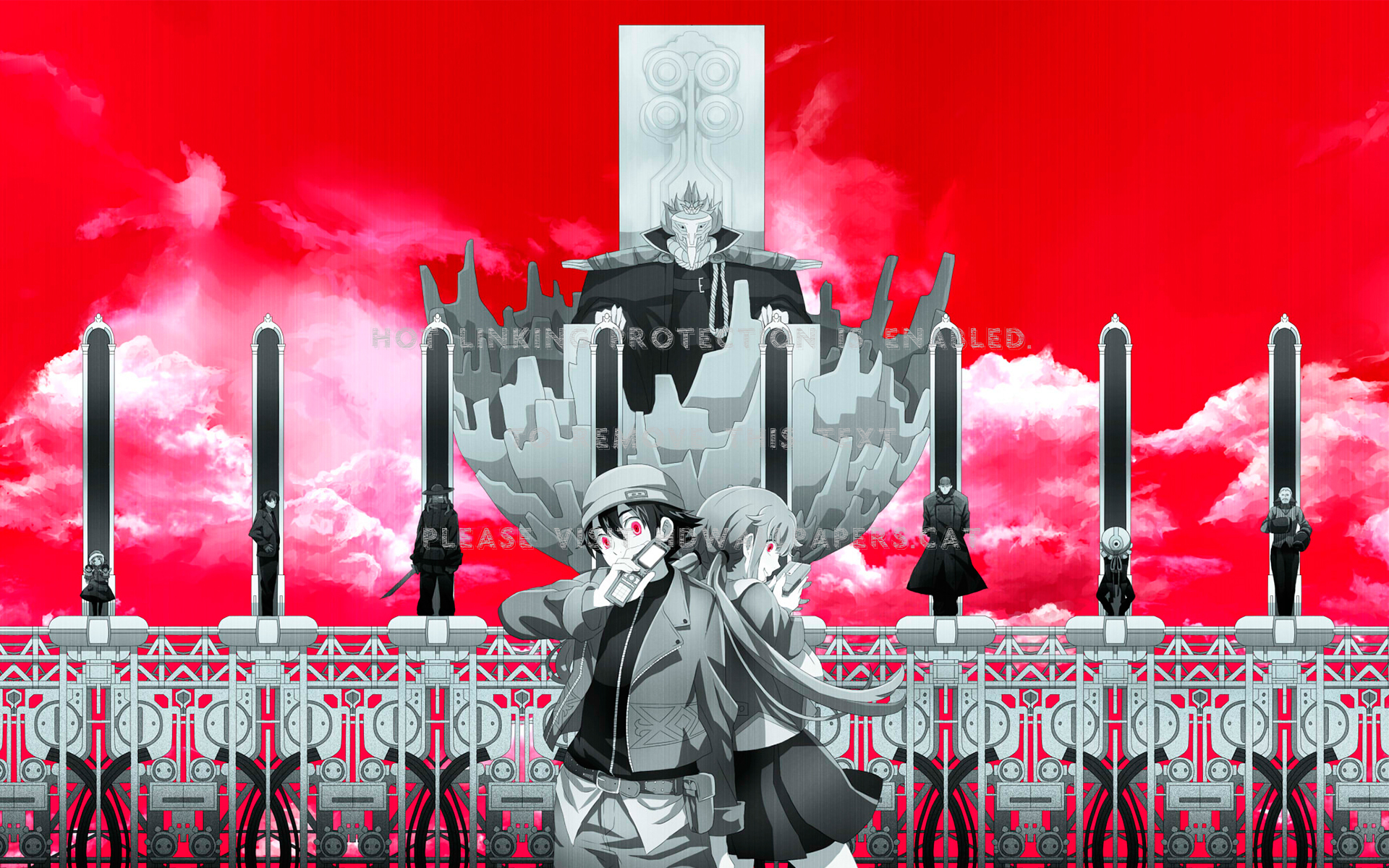 The Future Diary Deus Ex Machina Yuno Gasai - Future Diary Desktop Background - HD Wallpaper 