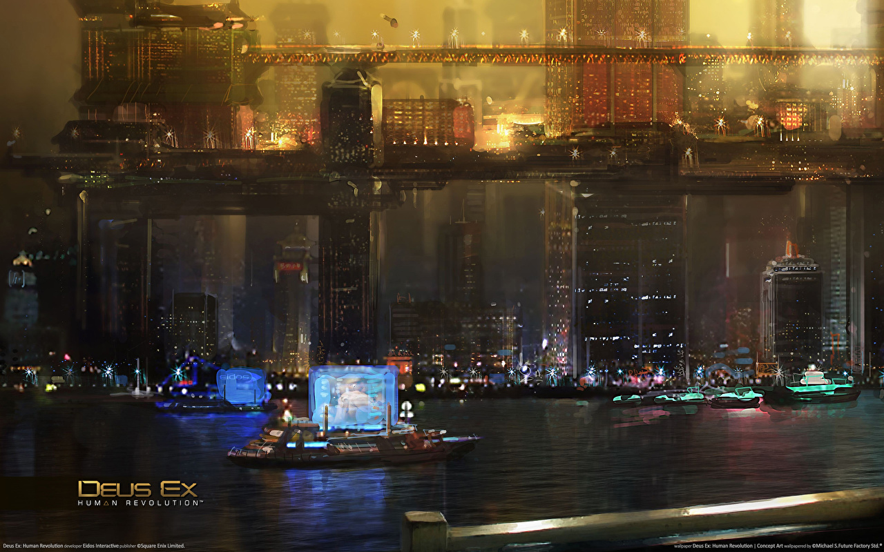 Deus Ex Human Revolution - HD Wallpaper 