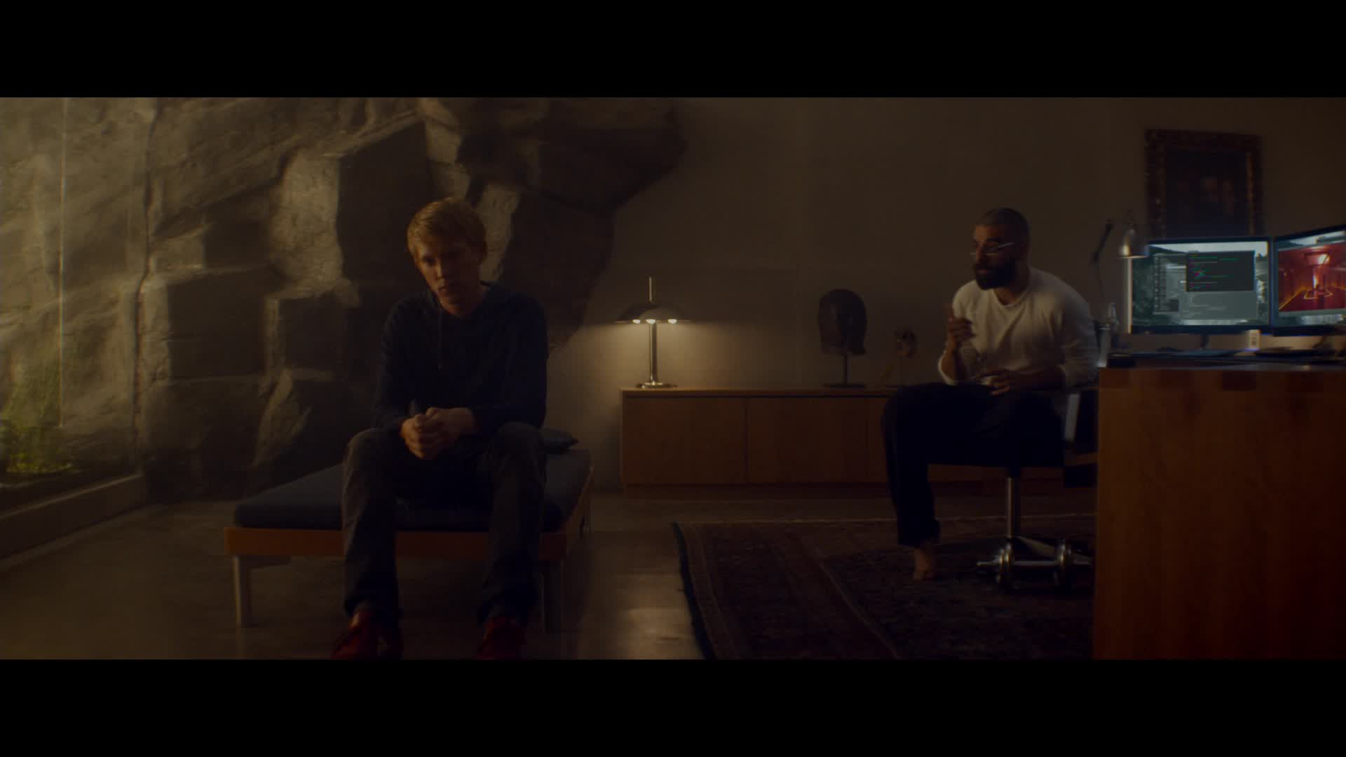 Ex Machina Nathan Office - HD Wallpaper 