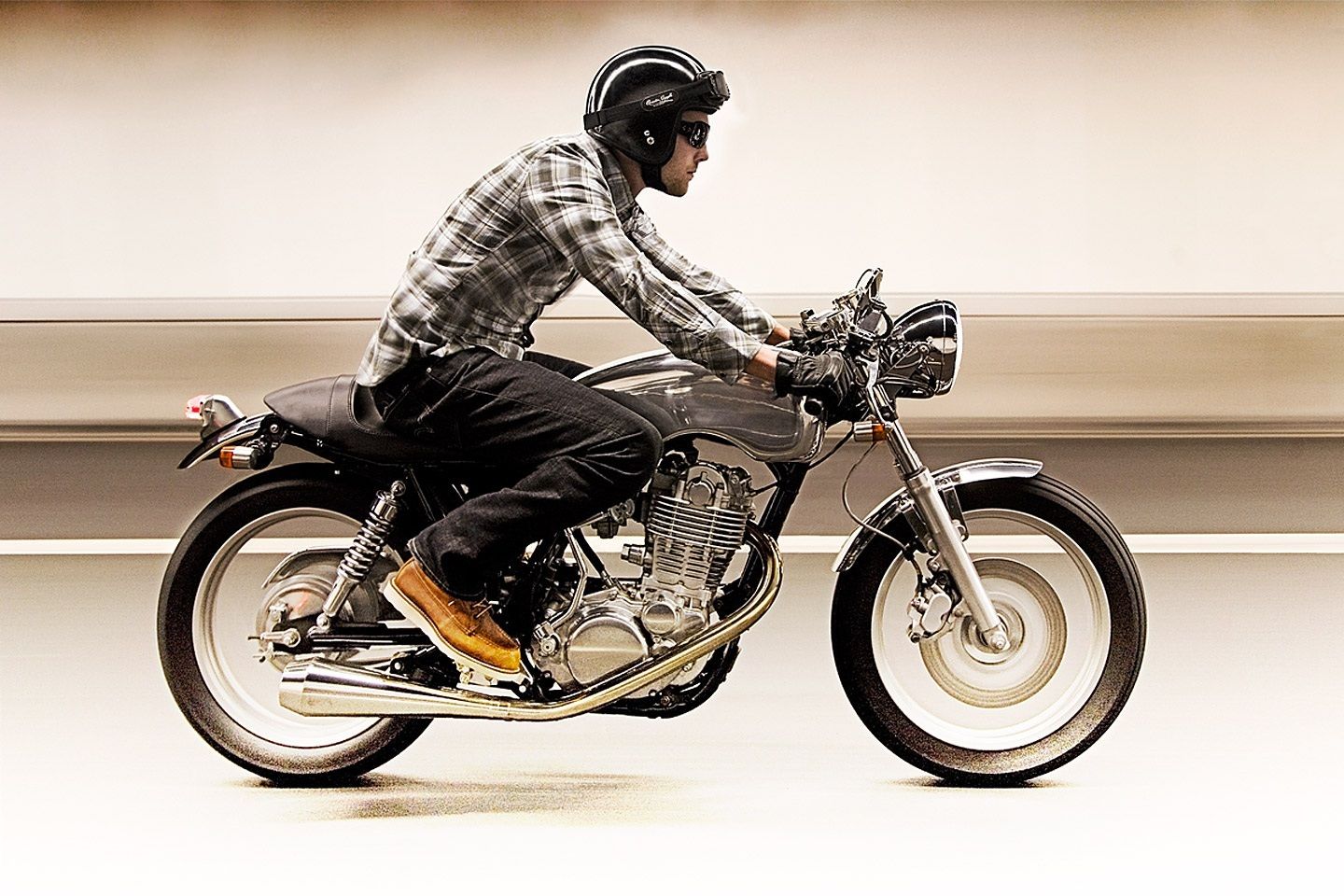 Yamaha Sr Cafe Racer Japan - HD Wallpaper 