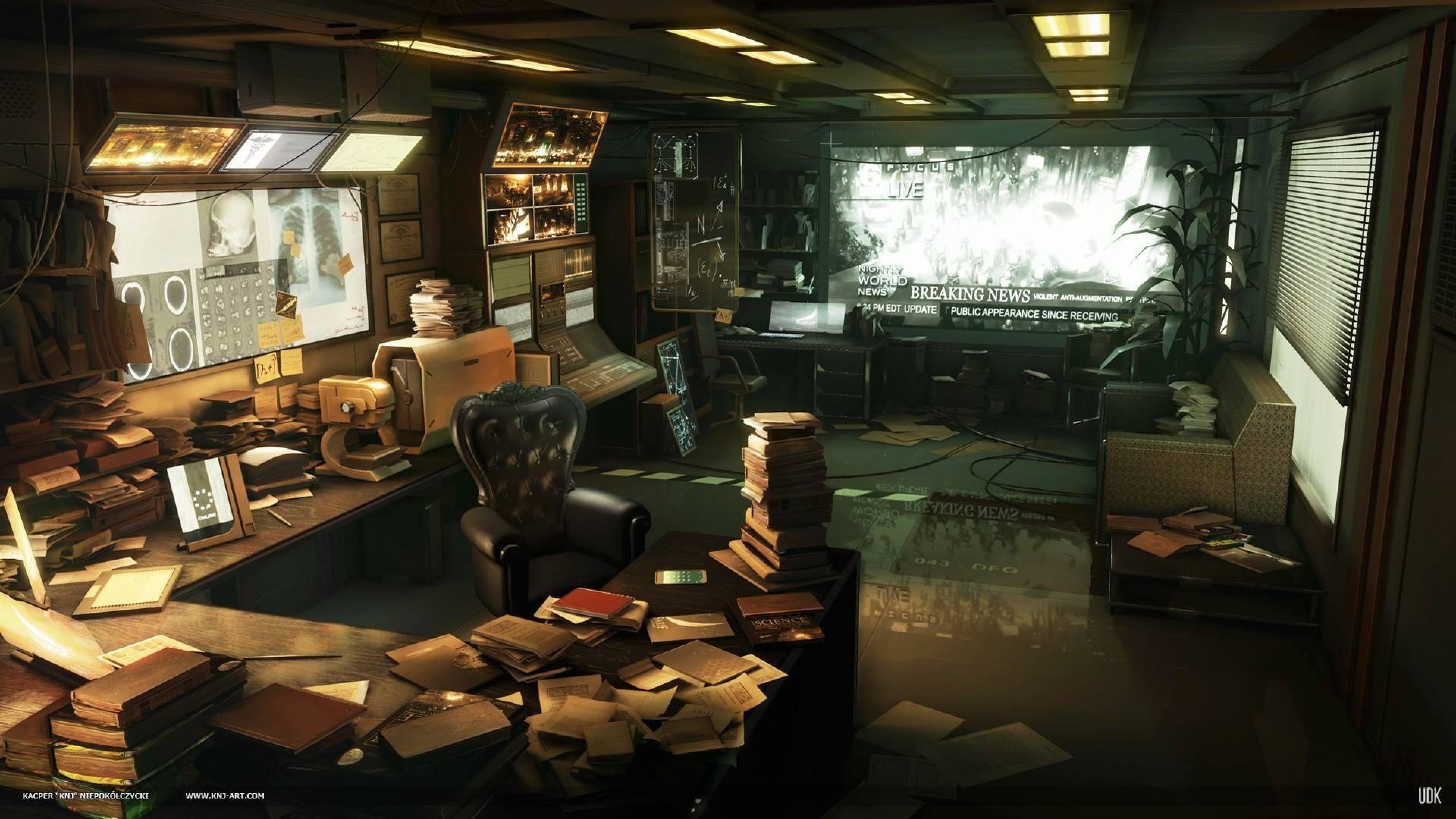 Wiki Video Game Deus Ex Human Revolution 
 Data Src - Deus Ex Human Revolution Concept - HD Wallpaper 