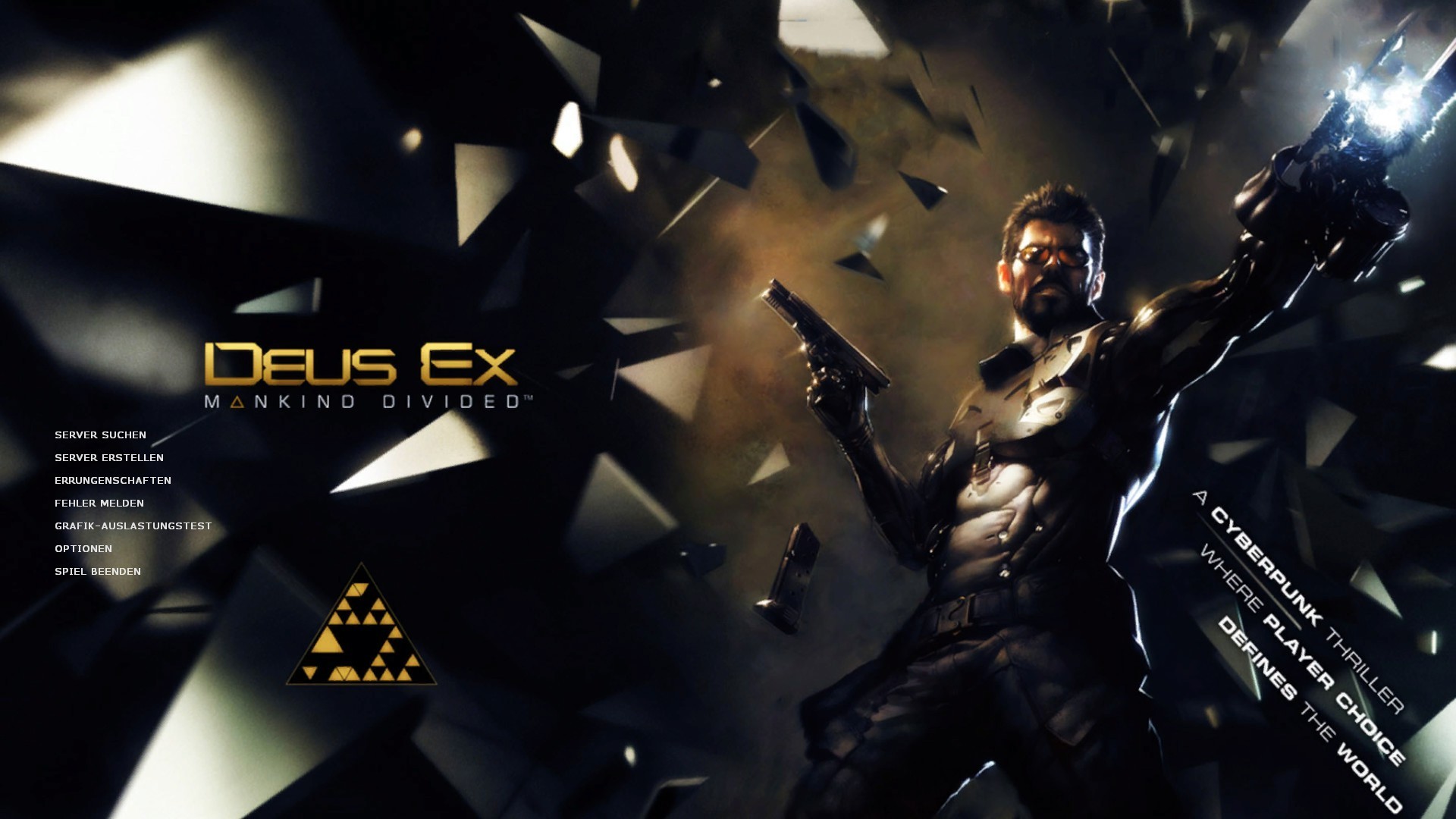 Deus Ex Human Revolution - Mankind Divided Adam Jensen - HD Wallpaper 