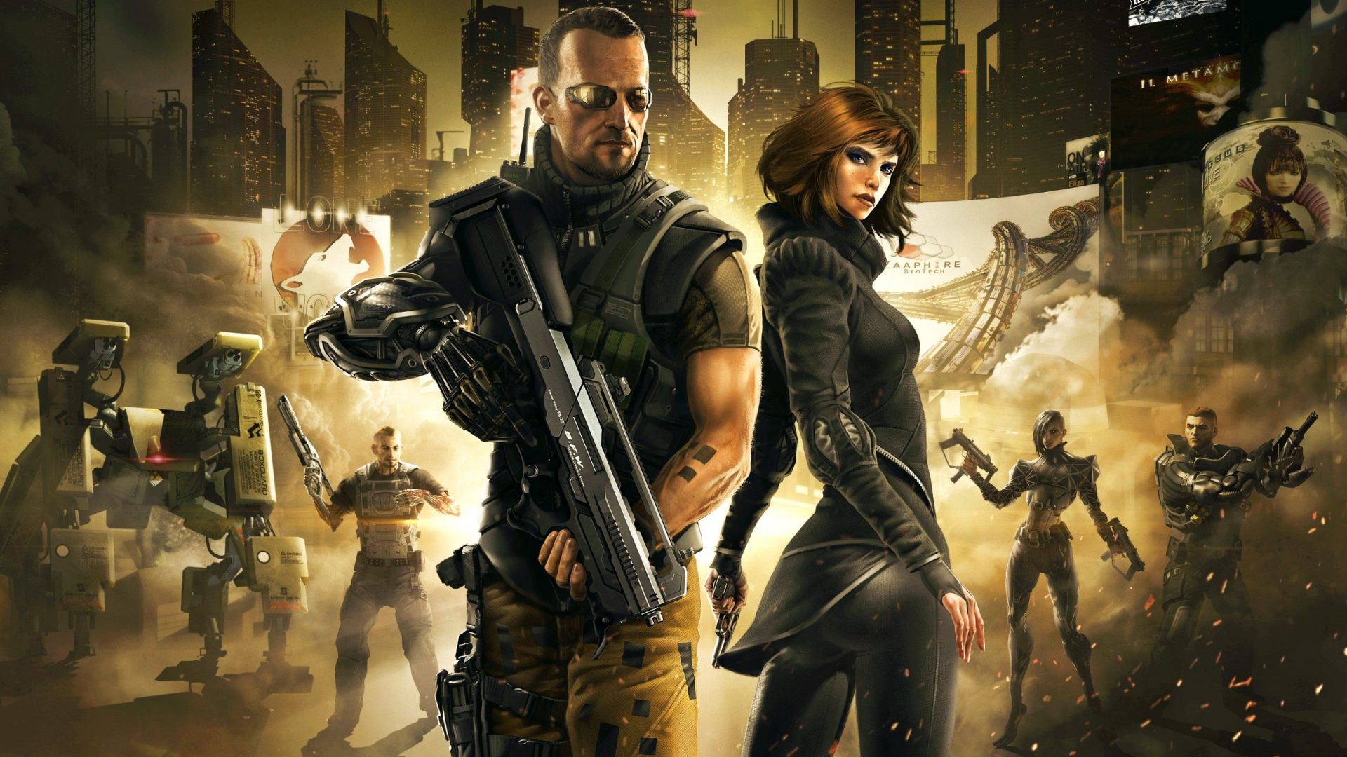 Deus Ex Game Art - HD Wallpaper 