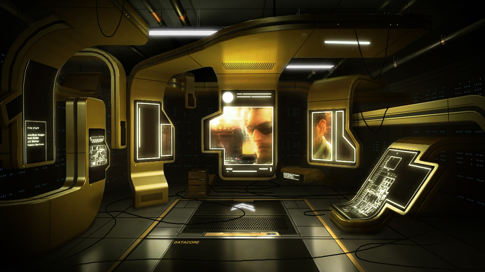 Deus Ex Game Concept Art - HD Wallpaper 