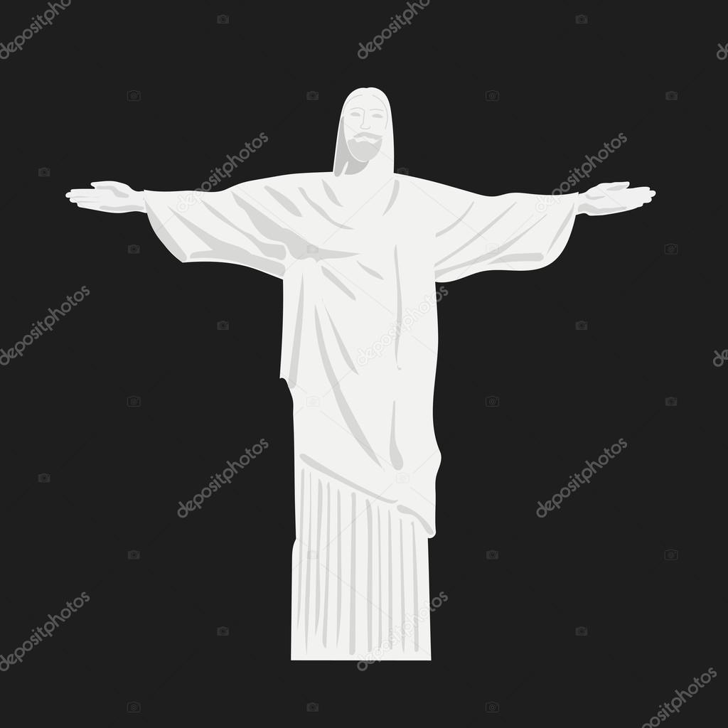 Kreslený Kristus V Rio De Janeiro - HD Wallpaper 
