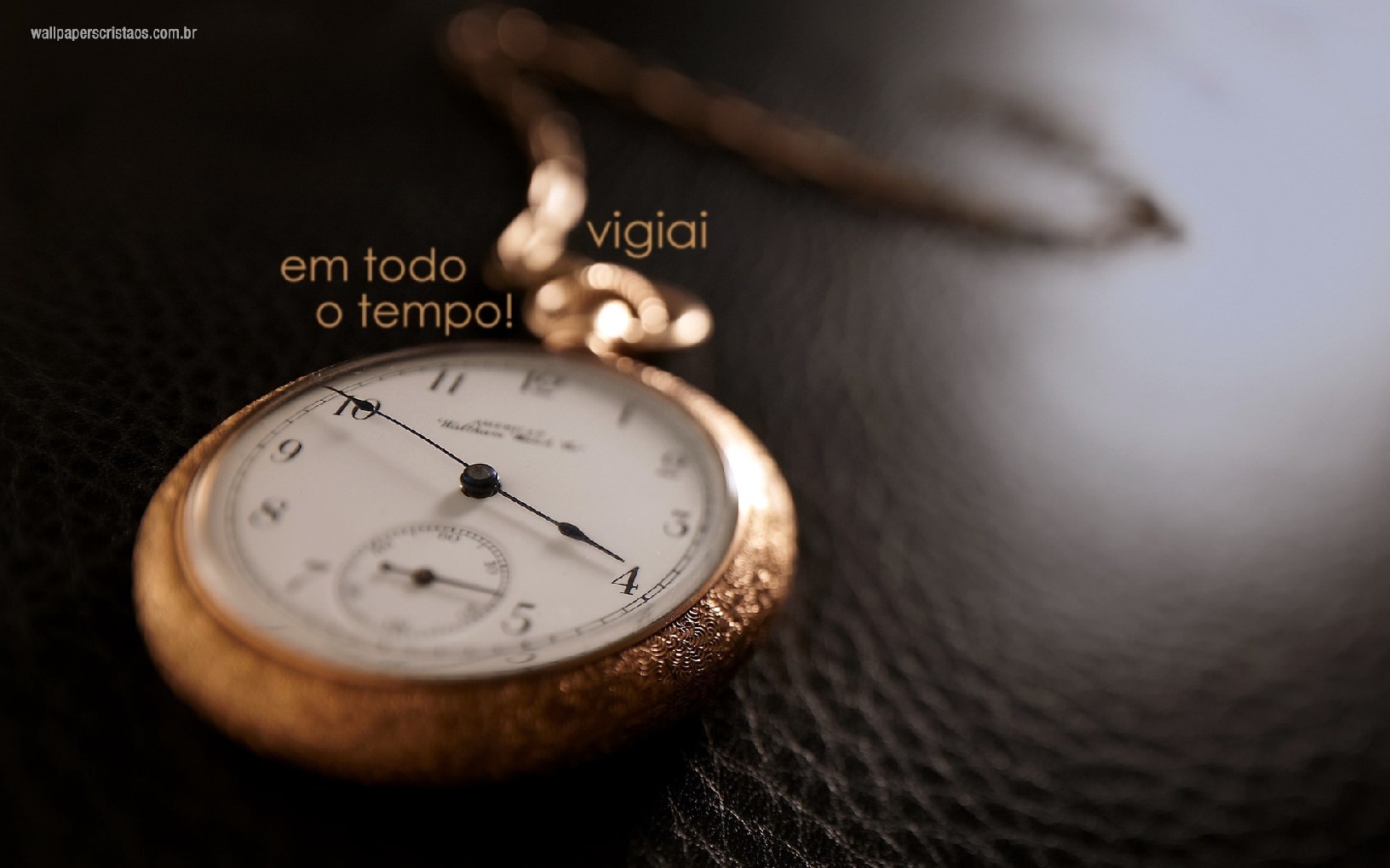 Wallpaper Cristao Vigiai Em Todo O Tempo - Jinke Paas Hamare Liye Waqt Nahi - HD Wallpaper 