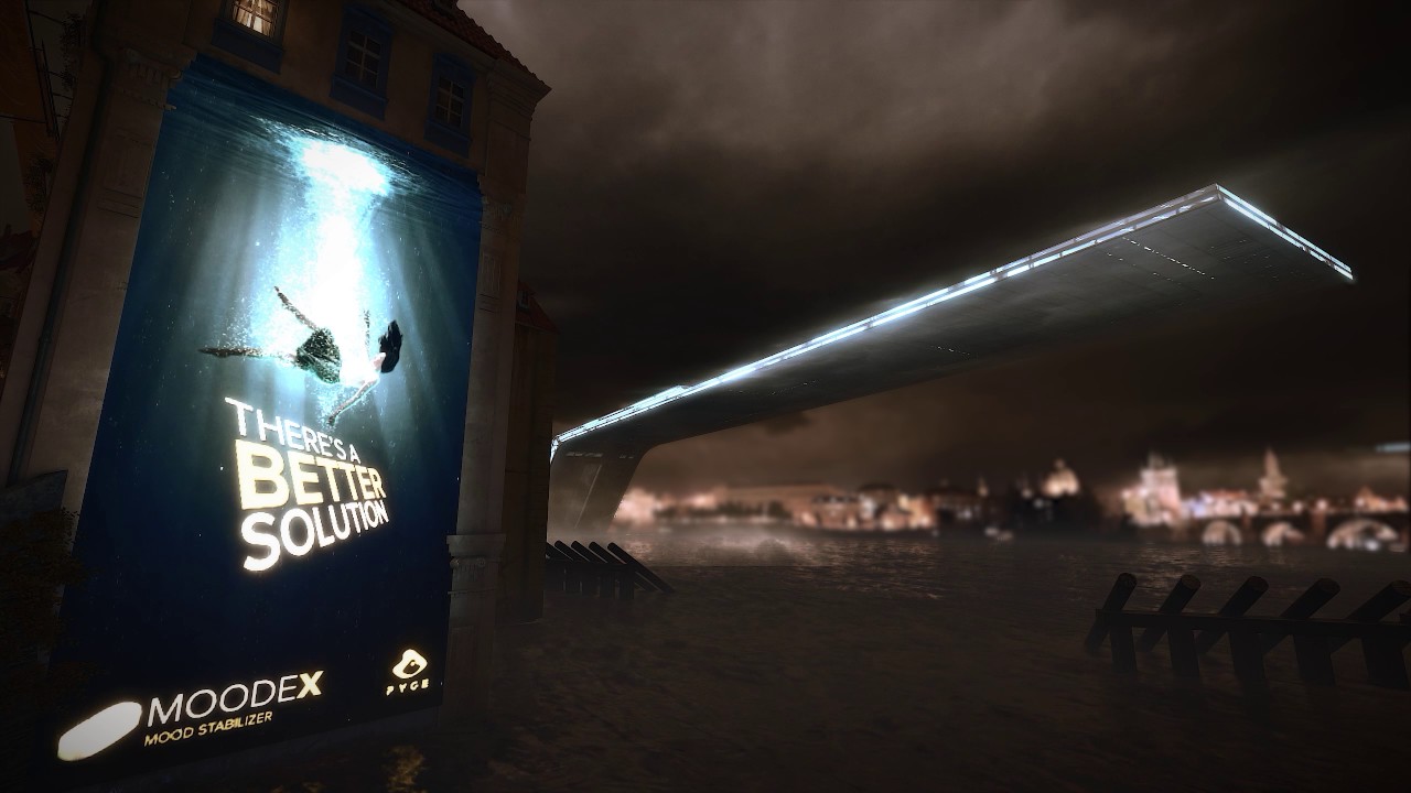 Deus Ex Mankind Divided Prague - HD Wallpaper 