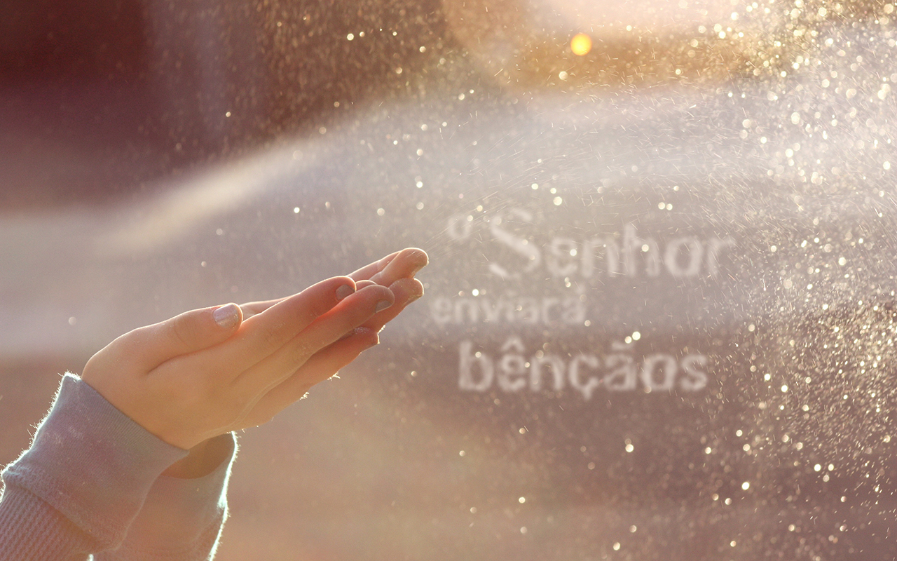Wallpaper Cristao Hd O Senhor Enviara Bencaos Maos - Sun Dust - HD Wallpaper 