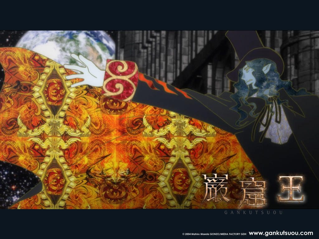 Count Of Monte Cristo Gankutsuou - Gankutsuou Art Style - HD Wallpaper 