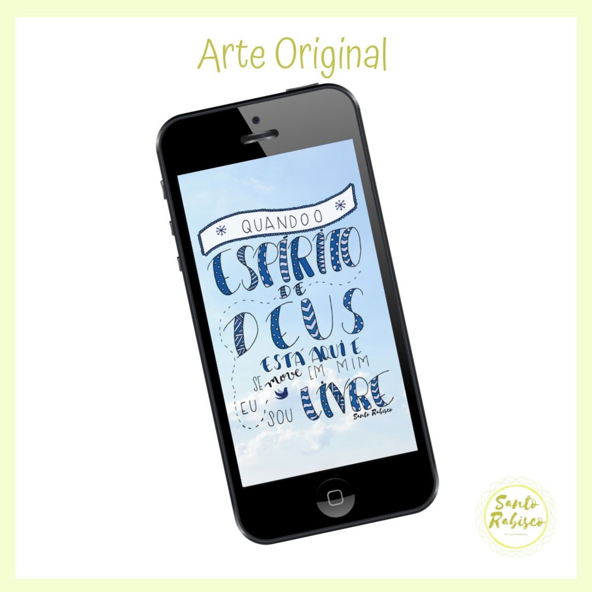 Quando O Espírito De Deus Está Aqui - Iphone - HD Wallpaper 