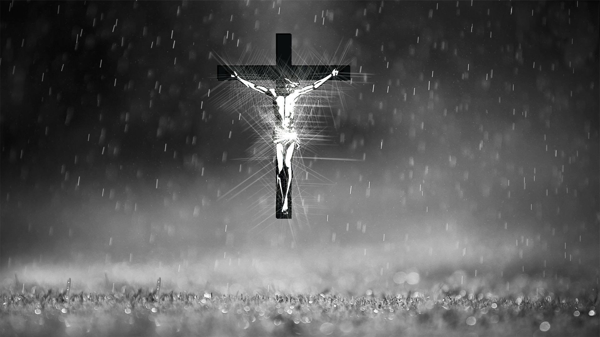 Cross Jesus Wallpaper Hd - HD Wallpaper 