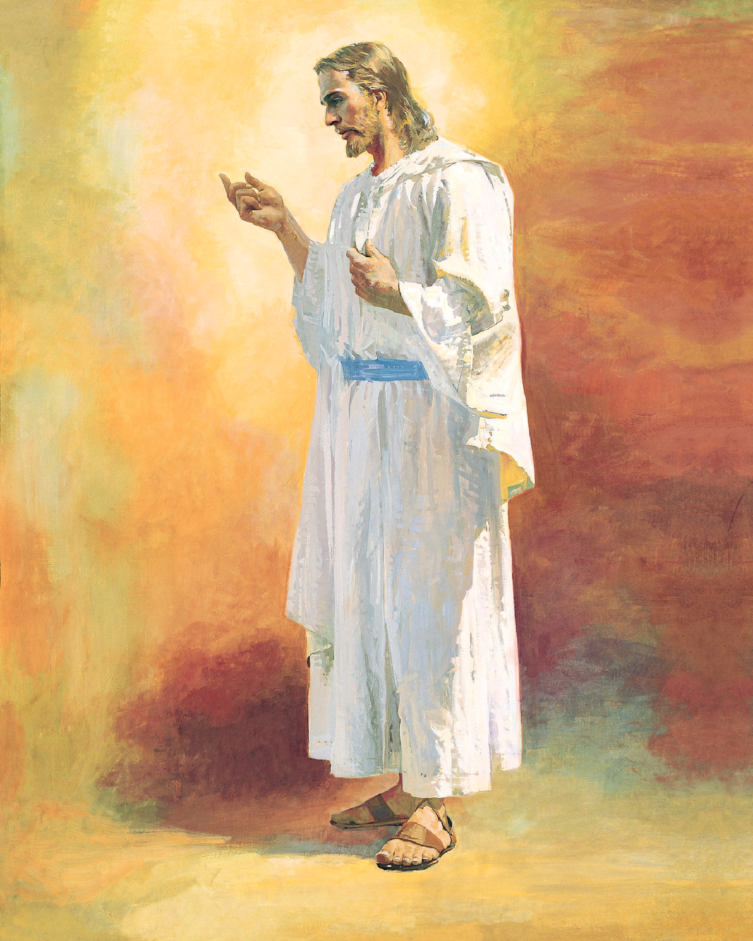 Lds Christ Wallpaper-i4mayik - Harry Anderson Jesus Christ - HD Wallpaper 