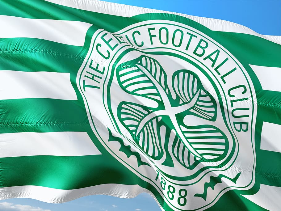 1888 The Celtic Football Club Flag, Soccer, Europe, - HD Wallpaper 