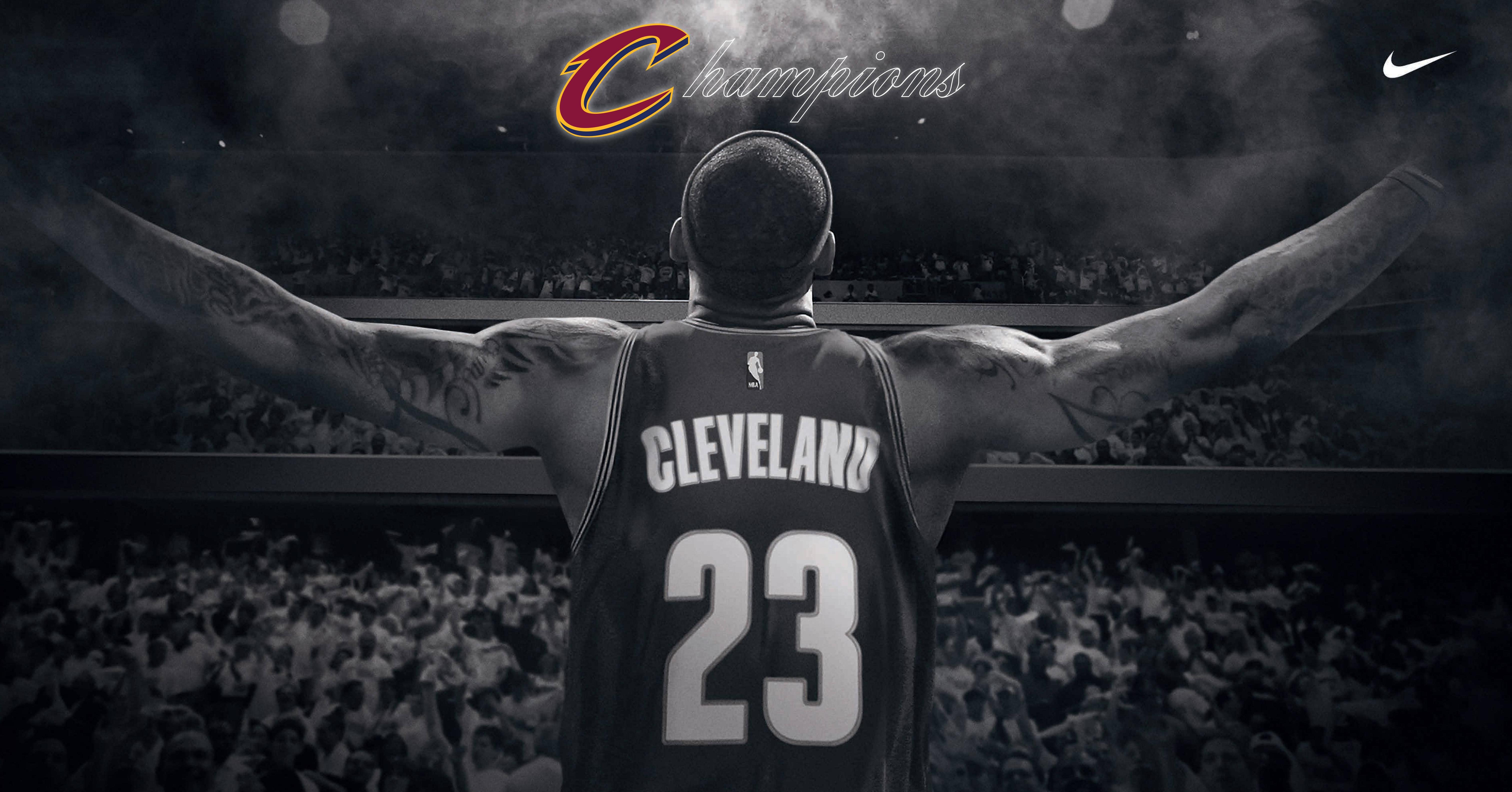 Cleveland Cavaliers Championship Wall - HD Wallpaper 