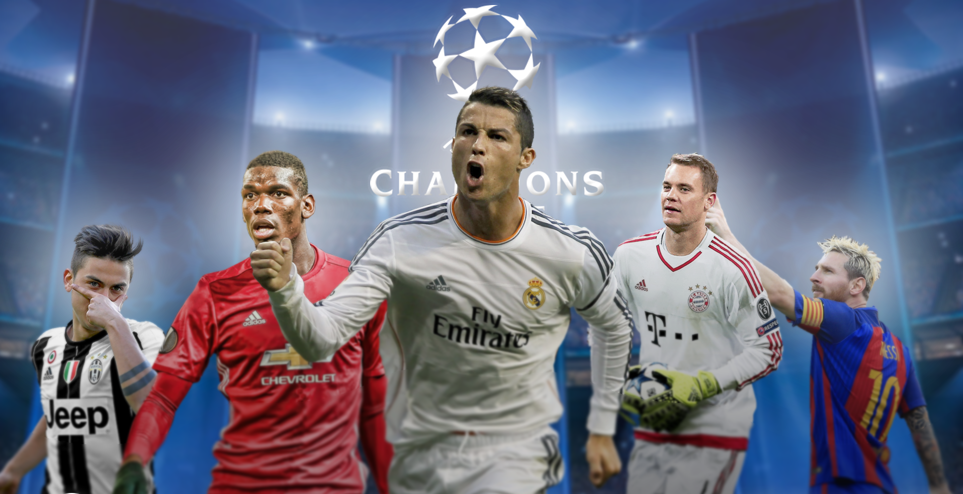 Team-uefa Champions League Wallpapers - Coupe Champions League 2018 - HD Wallpaper 
