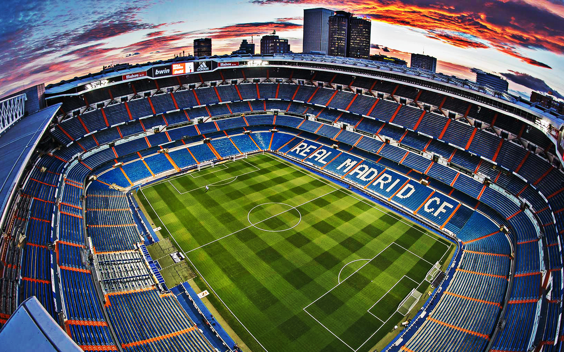 Santiago Bernabeu, Real Madrid Cf Stadium, Spanish - Santiago Bernabeu Fondo De Pantalla - HD Wallpaper 