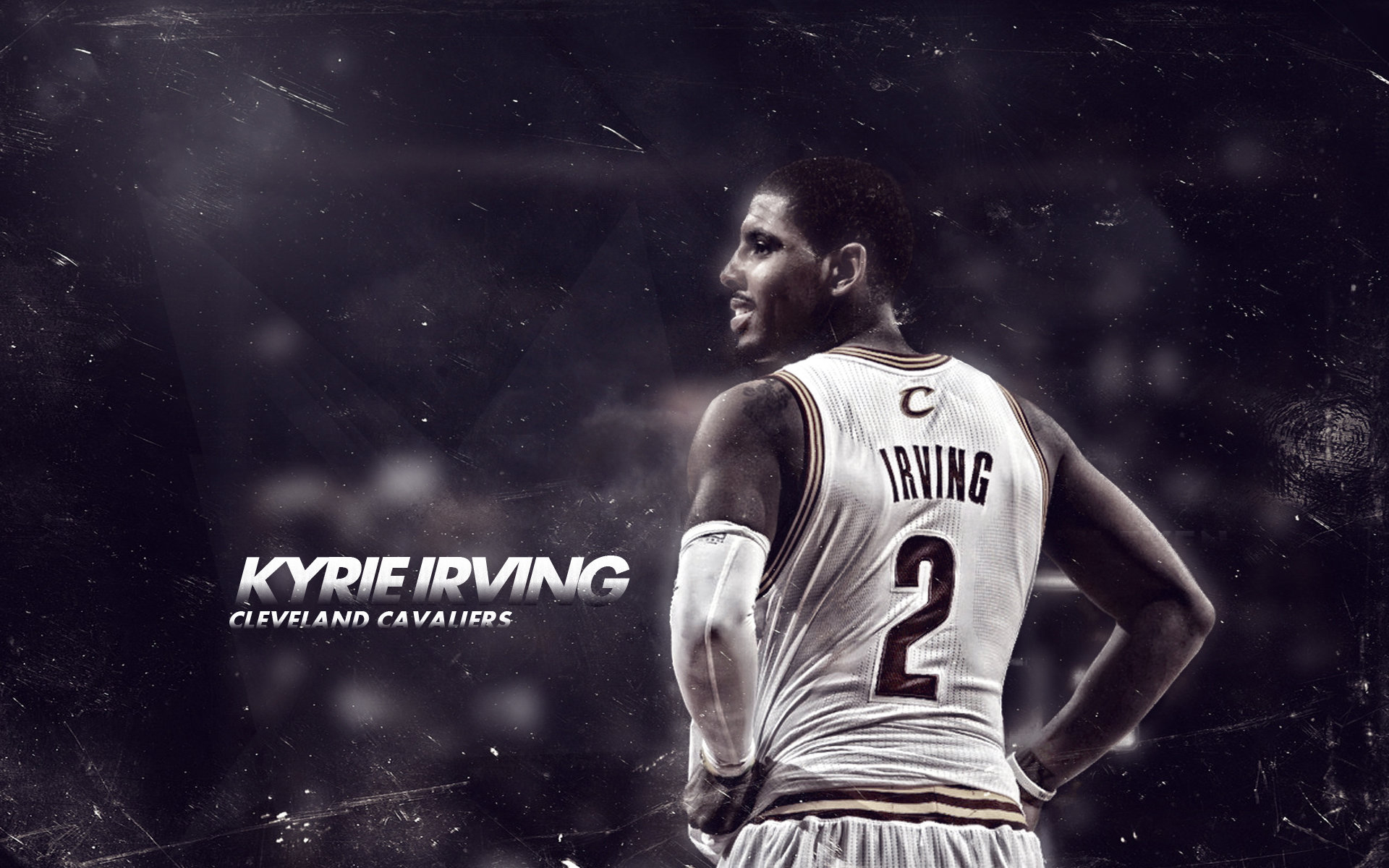 Cleveland Cavaliers Wallpaper
cleveland Cavaliers Logo - Kyrie Irving Wall Art - HD Wallpaper 