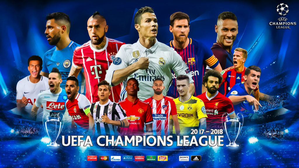 Uefa Champions League 2017-2018 Wallpaper - Champions League Best Players 2018 - HD Wallpaper 