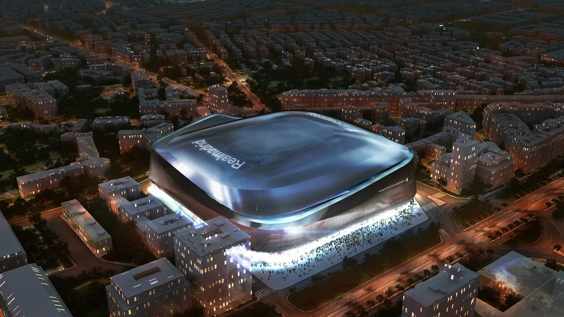 Real Madrid Stadium 2020 - HD Wallpaper 