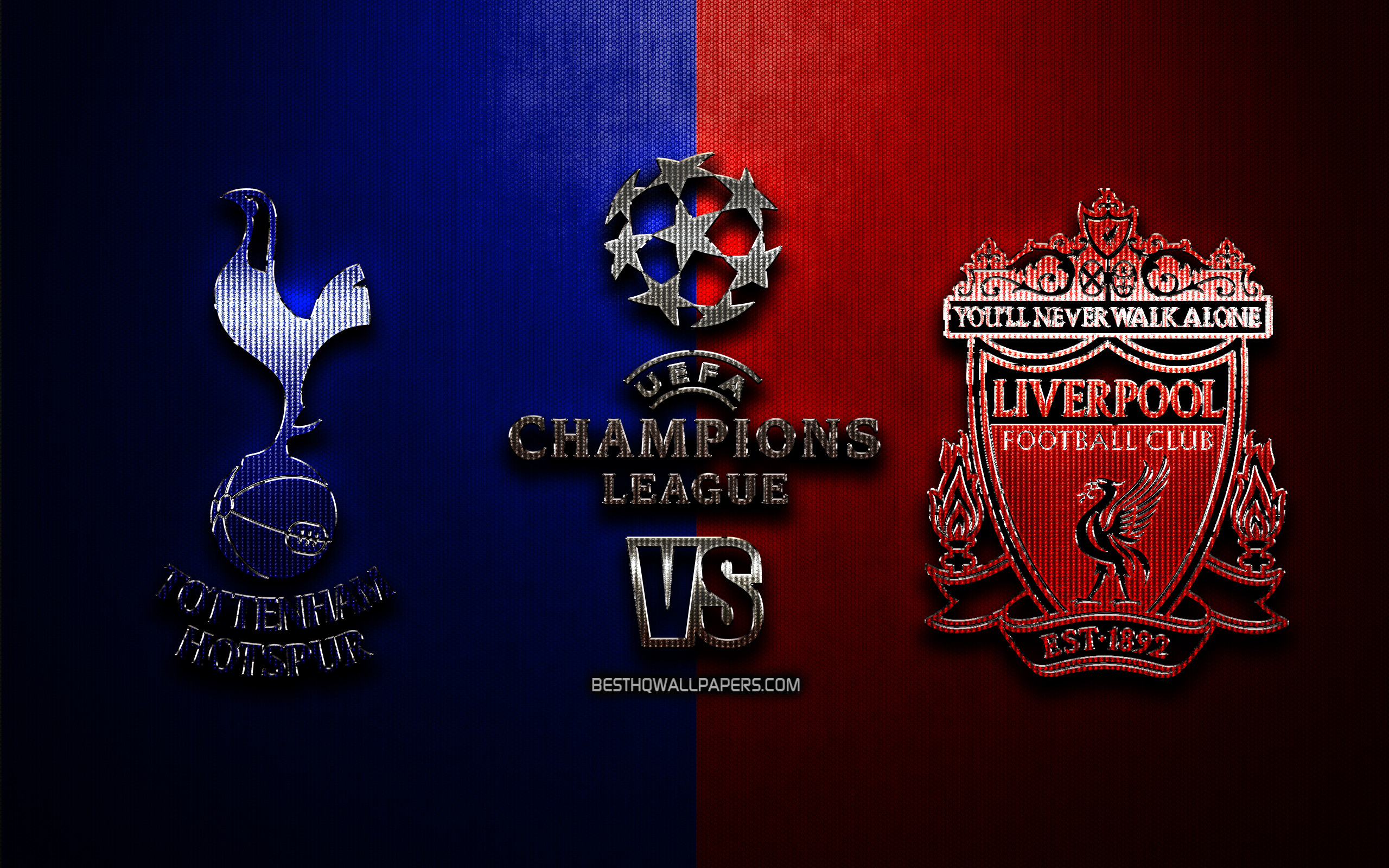 Tottenham Hotspur Vs Liverpool, Fan Art, 2019 Uefa - Uefa Champions League - HD Wallpaper 