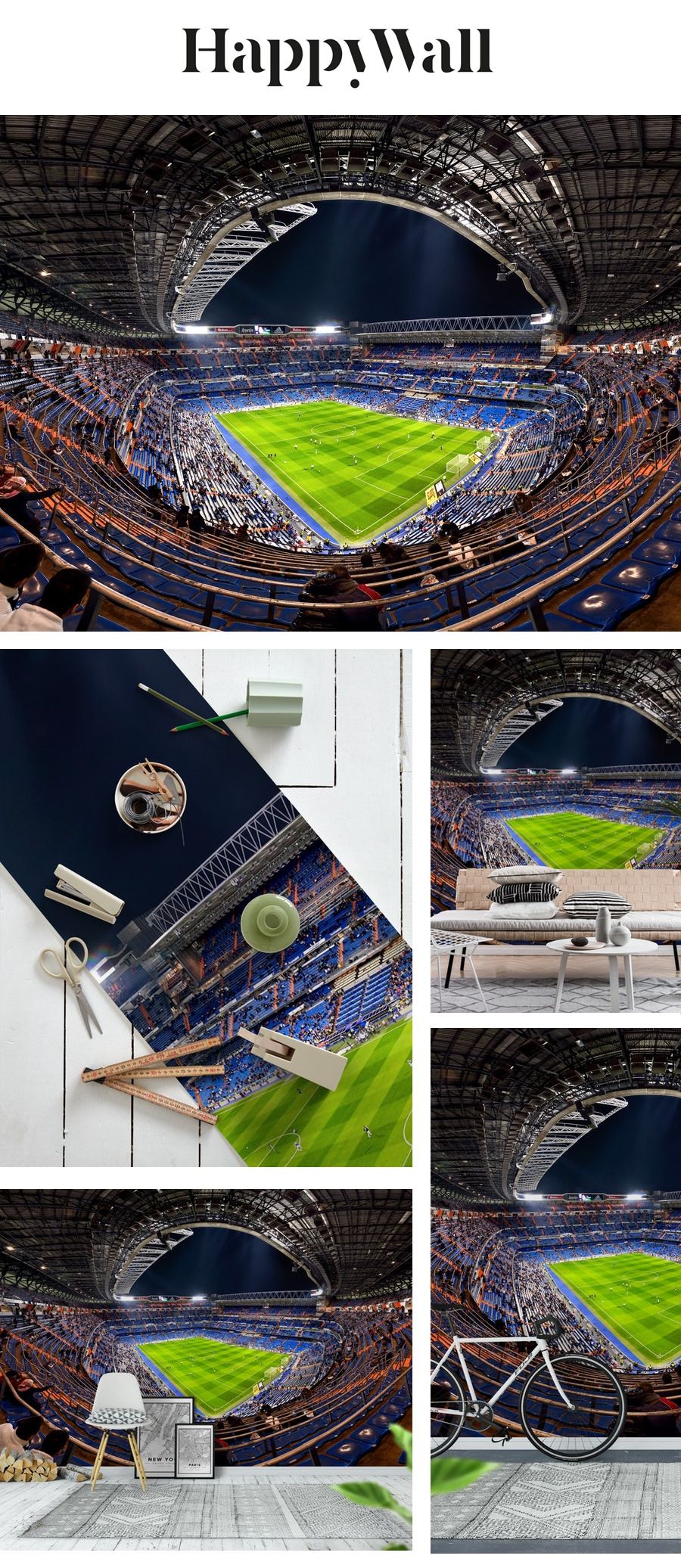 Santiago Bernabeu Full - HD Wallpaper 