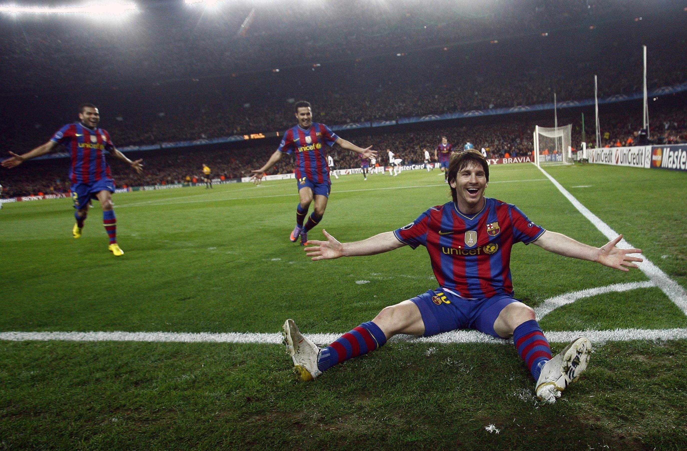 Santiago Bernabeu, Argentina, Football, The Audience, - Messi Hd 2010 - HD Wallpaper 