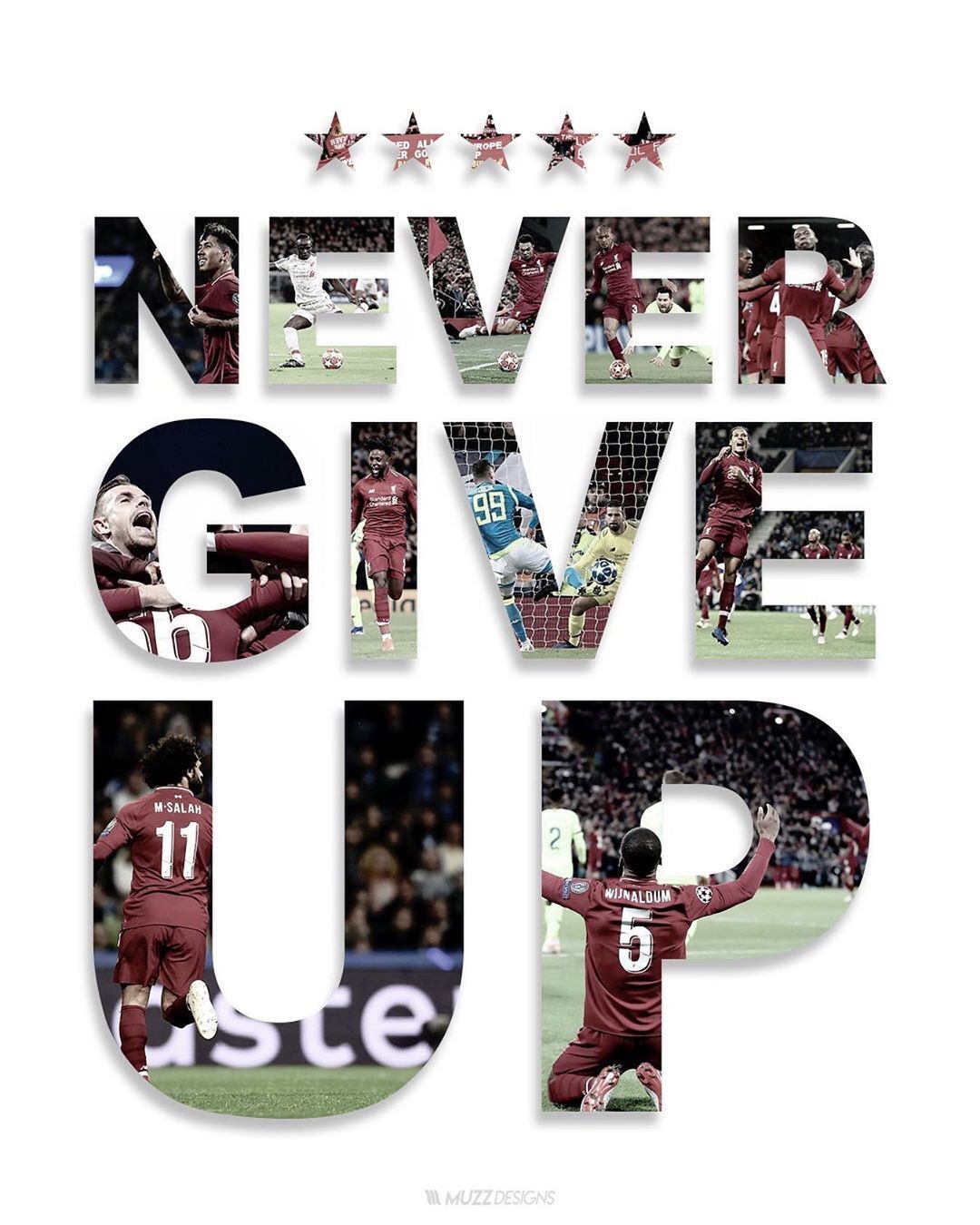 Never Give Up Lfc - HD Wallpaper 