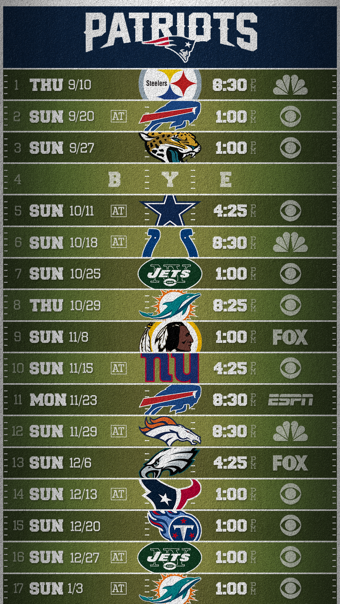Patriots 2022 Schedule Wallpaper New England Patriots 2019 Schedule - 1080X1920 Wallpaper - Teahub.io