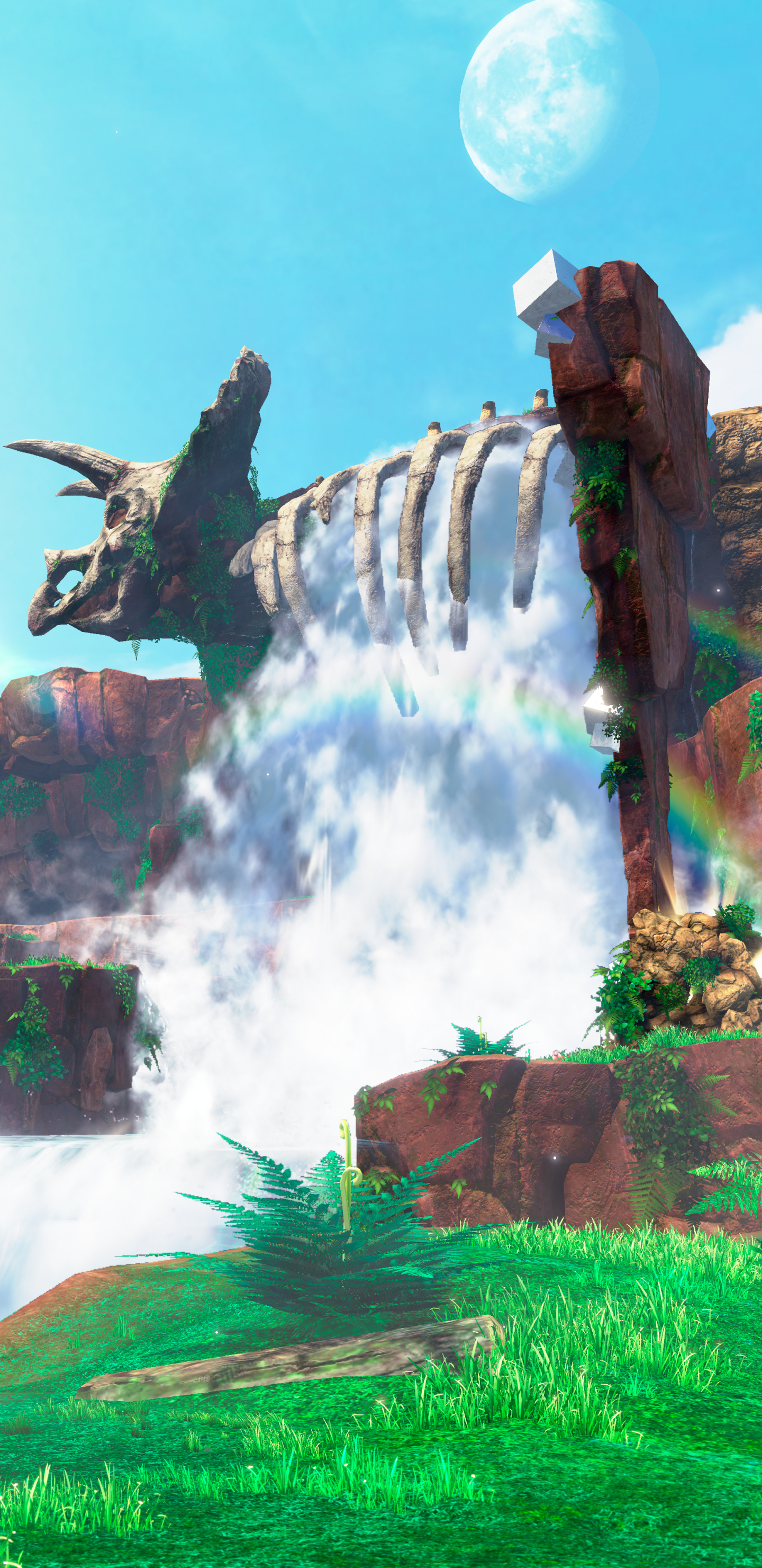 Super Mario Odyssey Cascade Kingdom - HD Wallpaper 