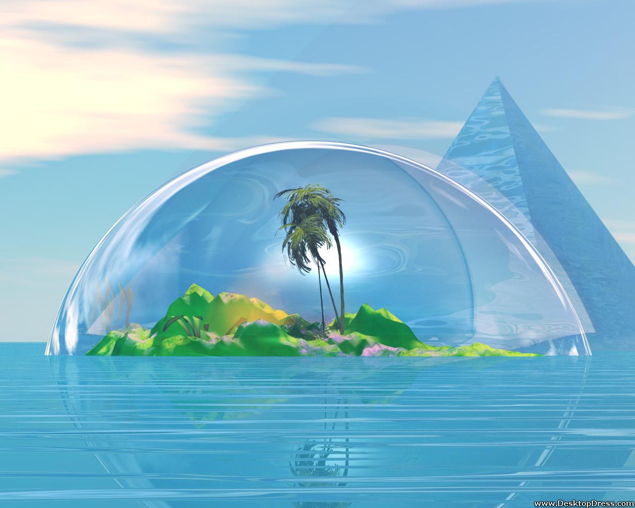 3d Coconut Tree - 3d Wallpaper In Tree - HD Wallpaper 