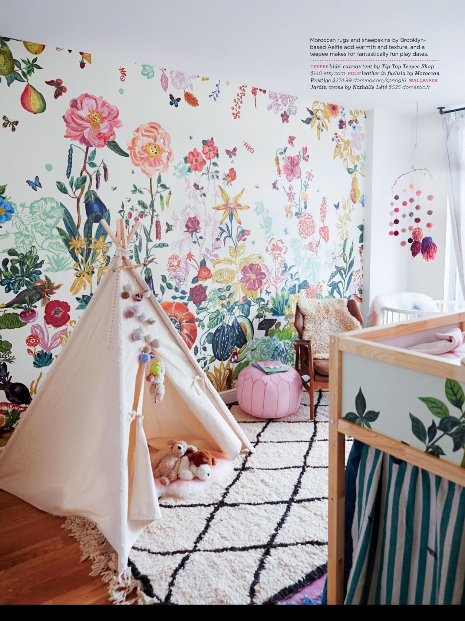 1536x2049, Stokke Sleepi Mini Crib In White Spotting - Spring Interior Design Trends 2019 - HD Wallpaper 